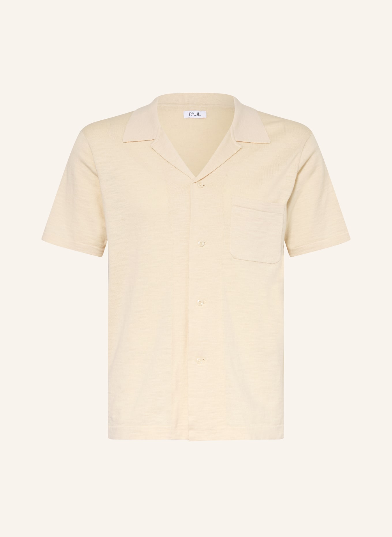 PAUL Resorthemd Comfort Fit: ECRU