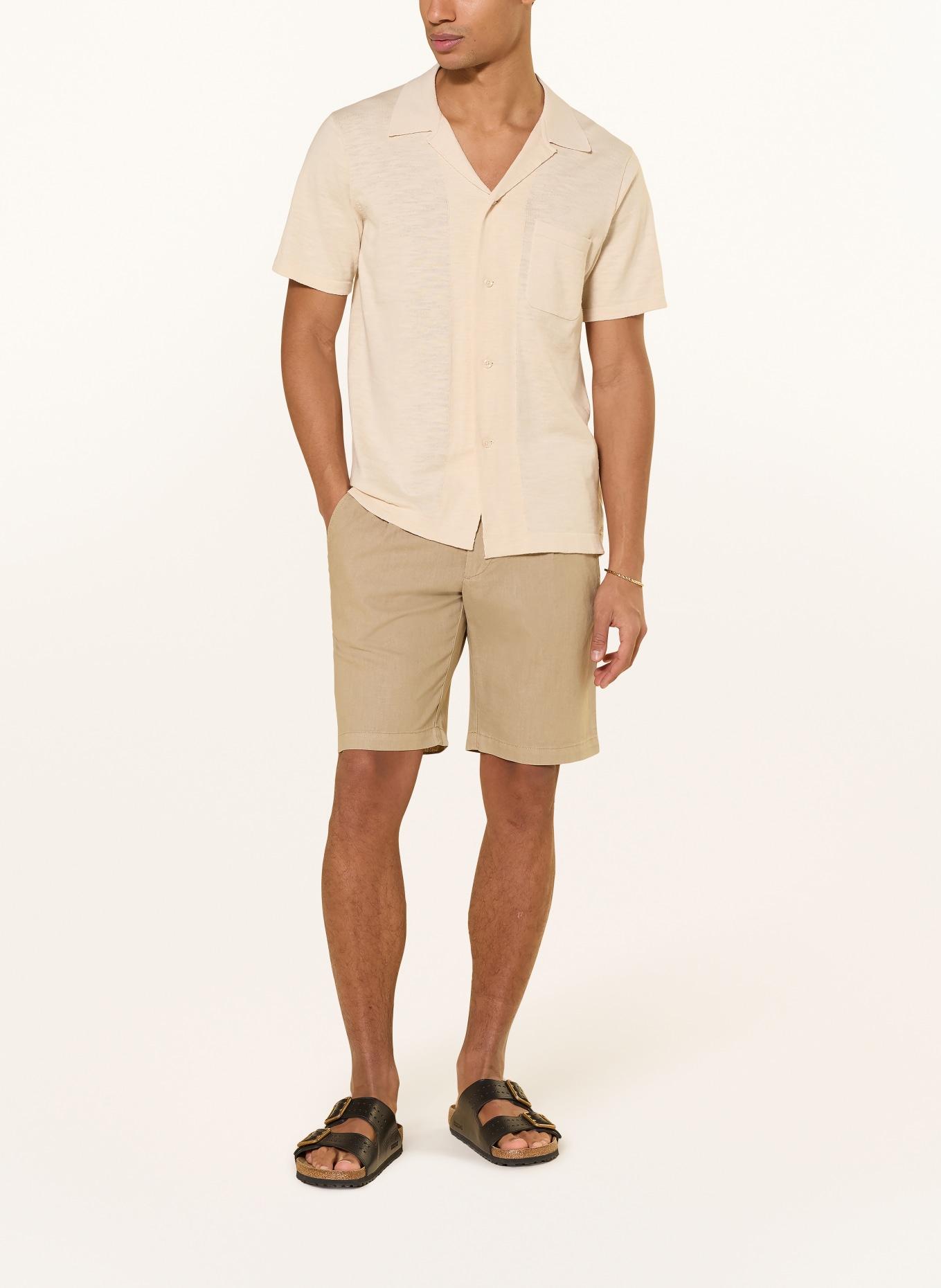 PAUL Resorthemd Comfort Fit: ECRU