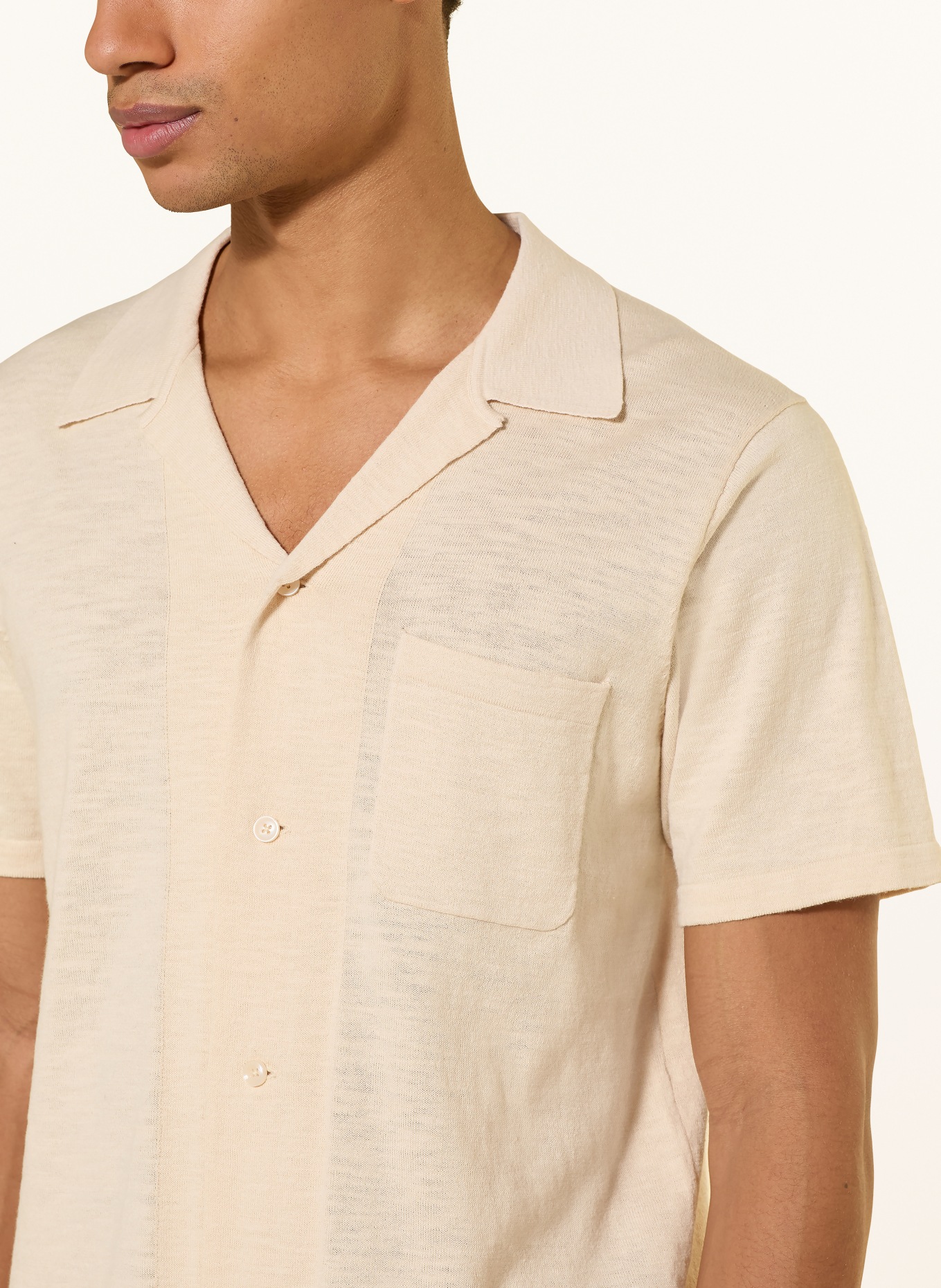 PAUL Resorthemd Comfort Fit: ECRU