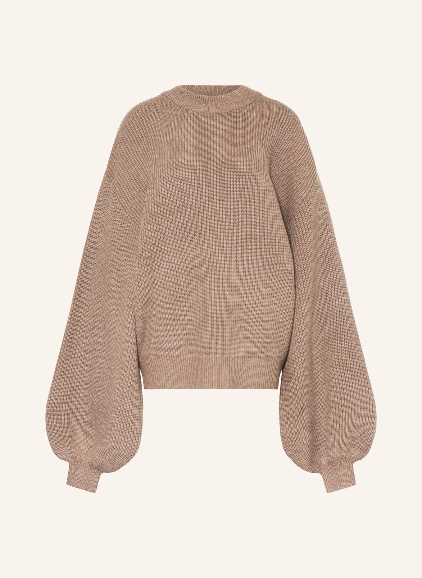 LEZU Pullover NALA: BRAUN