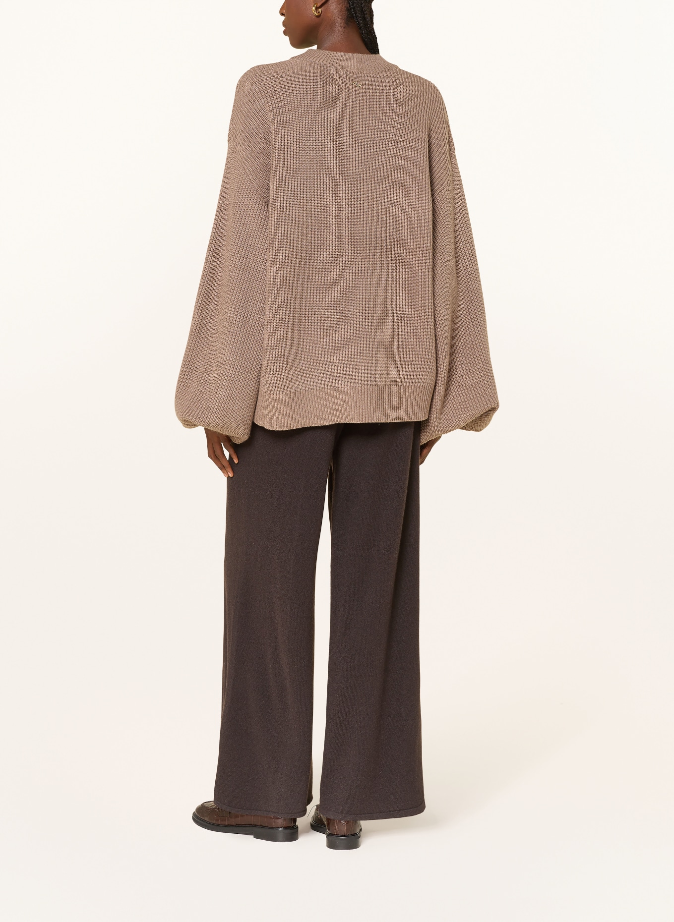 LEZU Pullover NALA: BRAUN