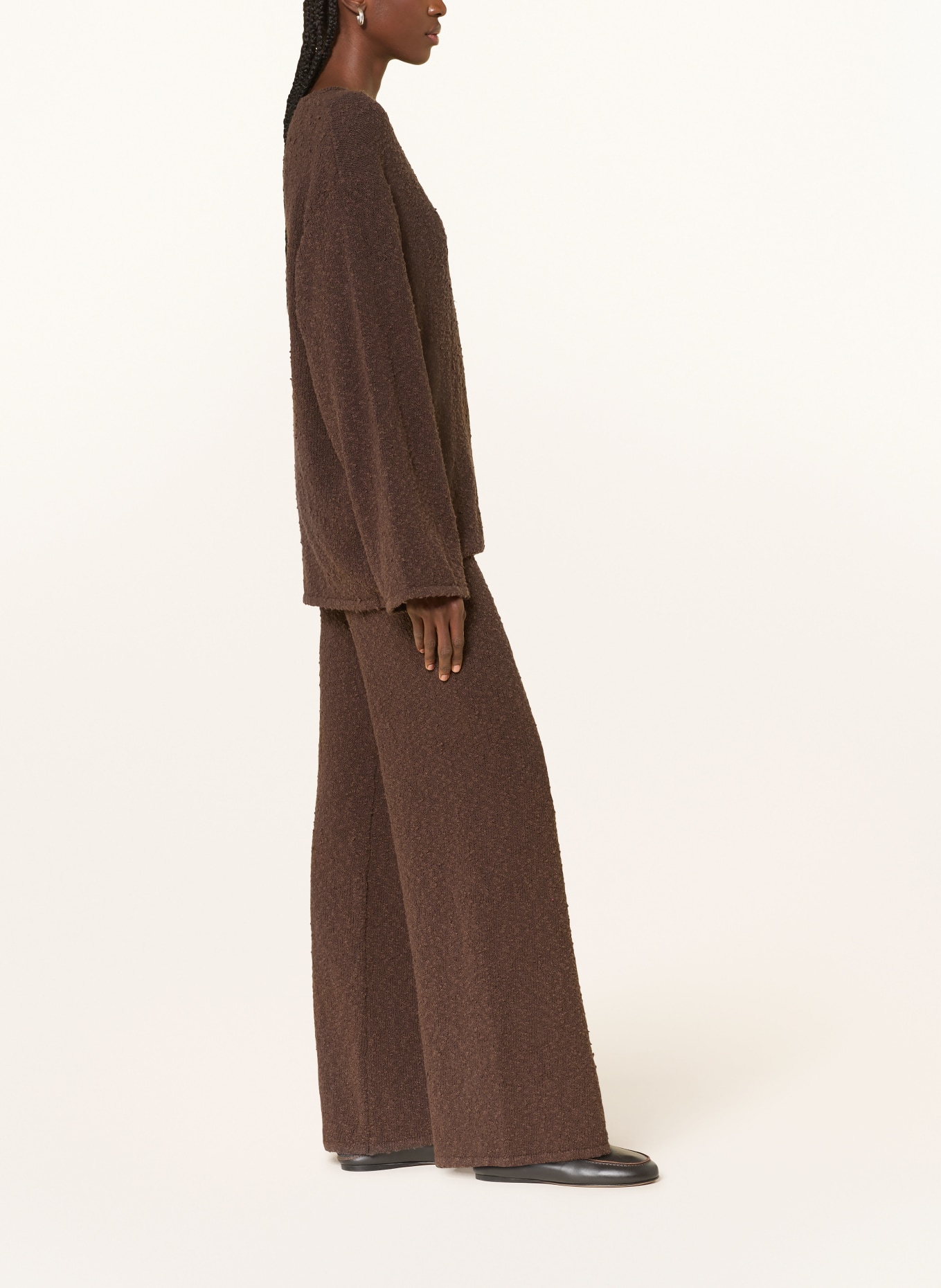 LEZU Strickhose TILDA: DUNKELBRAUN