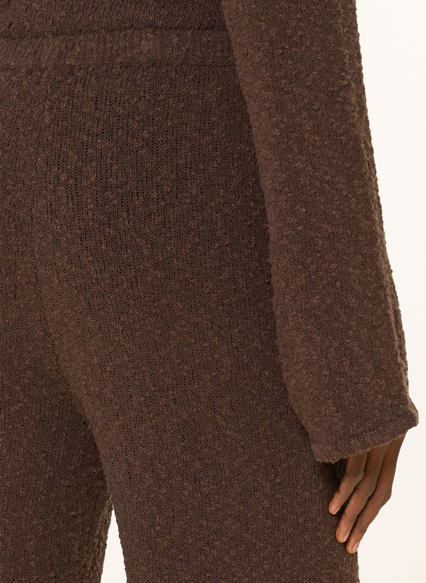 LEZU Strickhose TILDA: DUNKELBRAUN