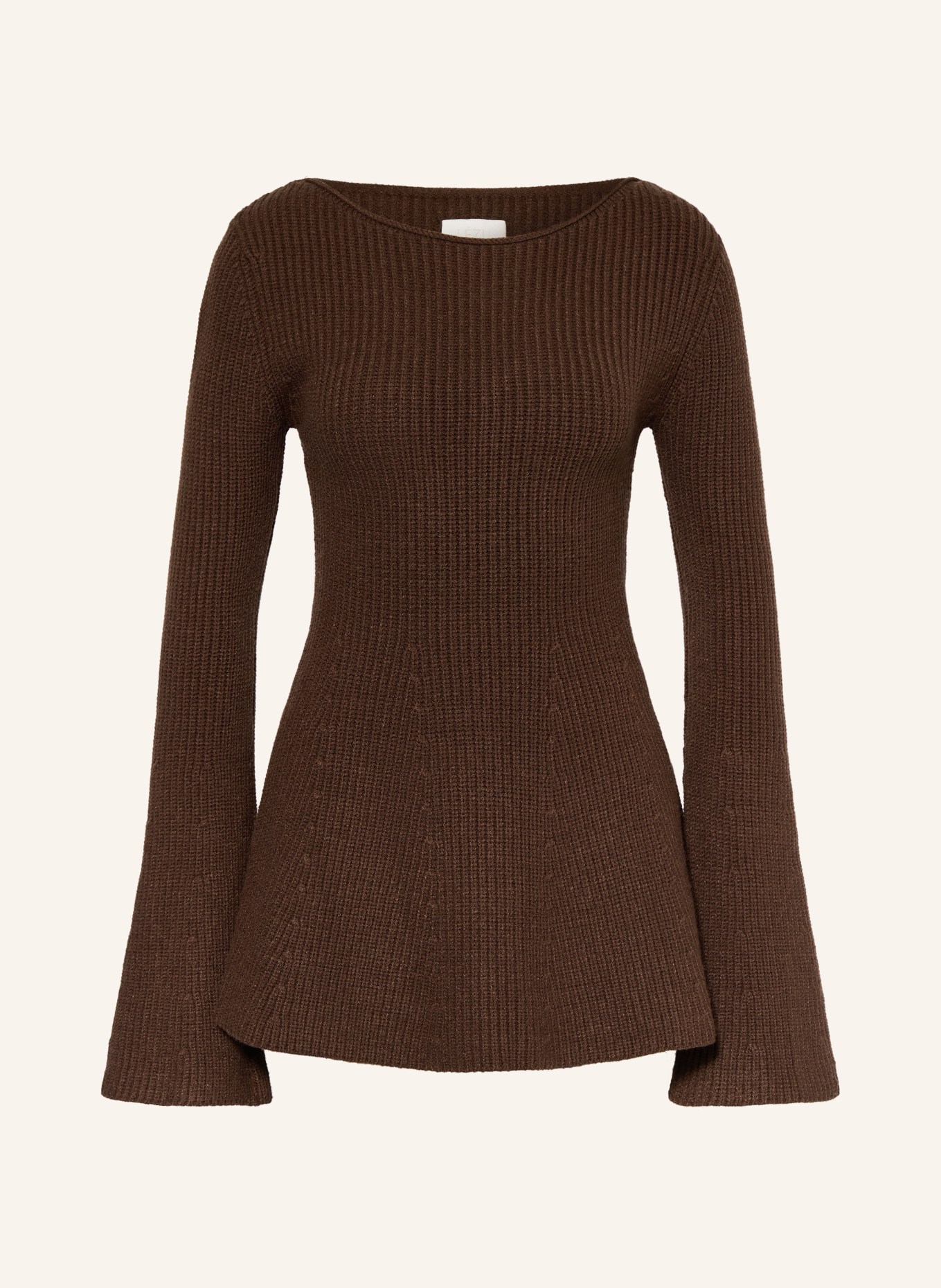 LEZU Pullover LEO: DUNKELBRAUN