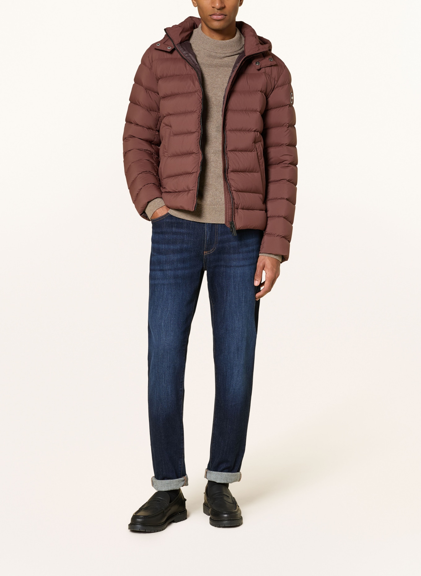 COLMAR Daunenjacke: DUNKELBRAUN