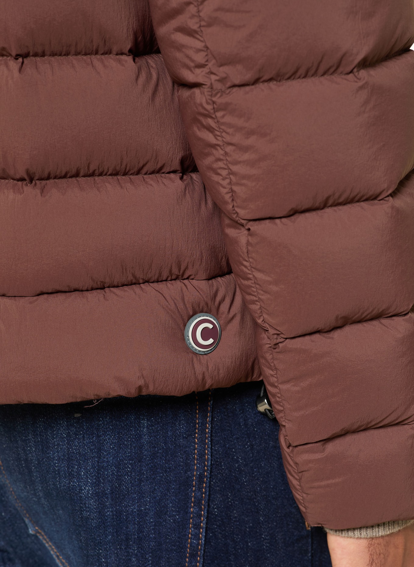 COLMAR Daunenjacke: DUNKELBRAUN