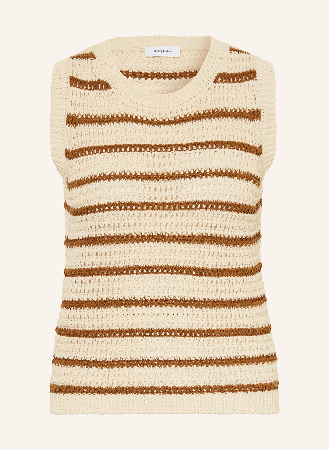 darling harbour Stricktop: creme / caramel