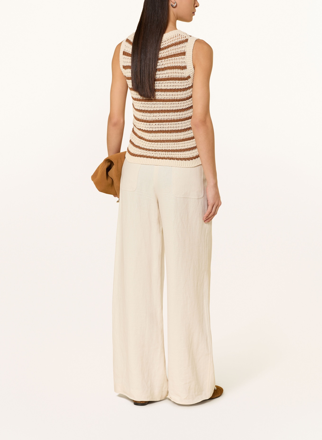 darling harbour Stricktop: creme / caramel