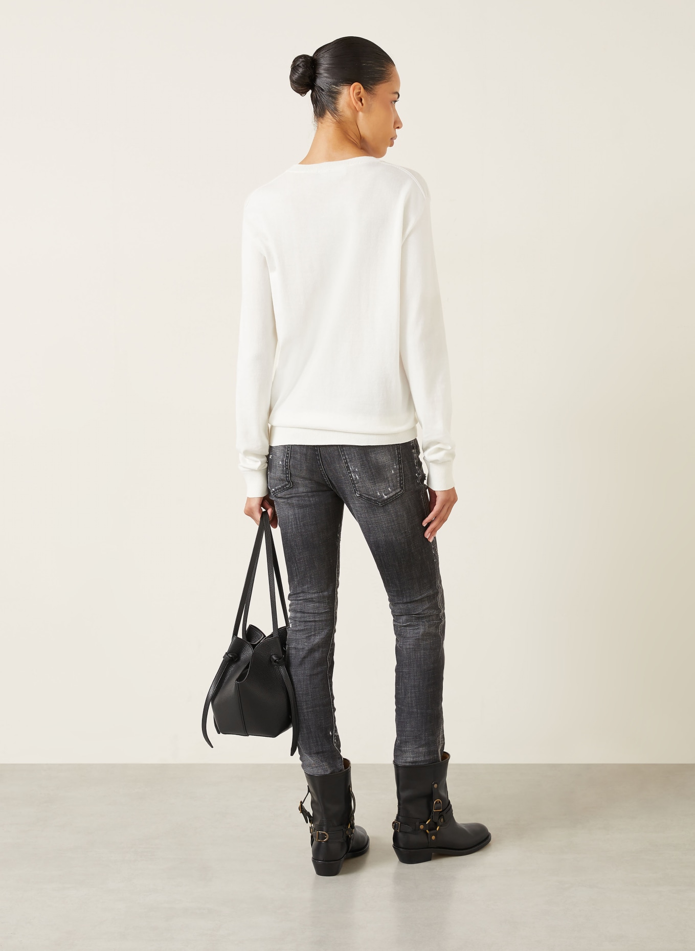 DSQUARED2 Pullover: WEISS