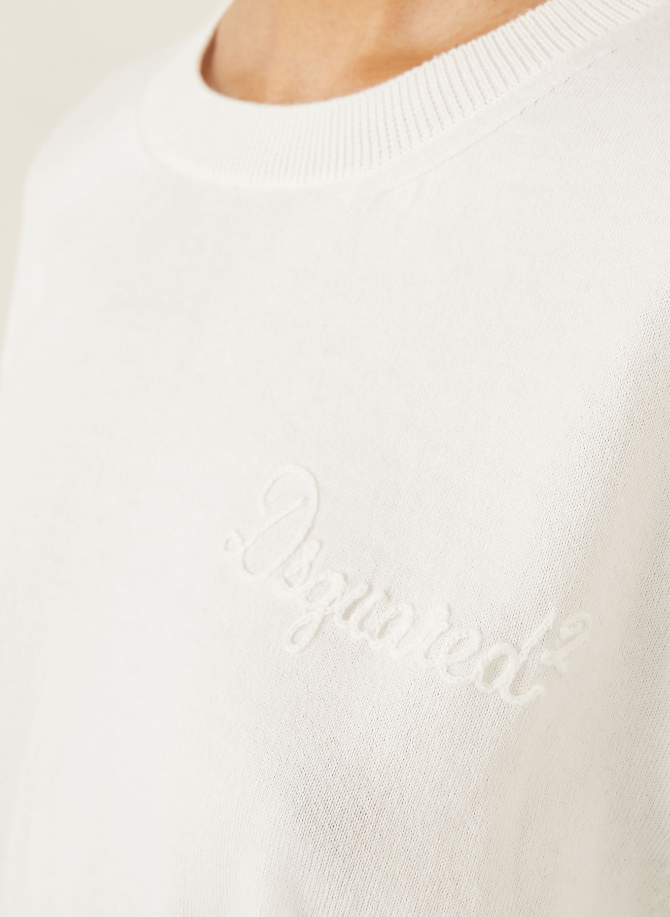 DSQUARED2 Pullover: WEISS