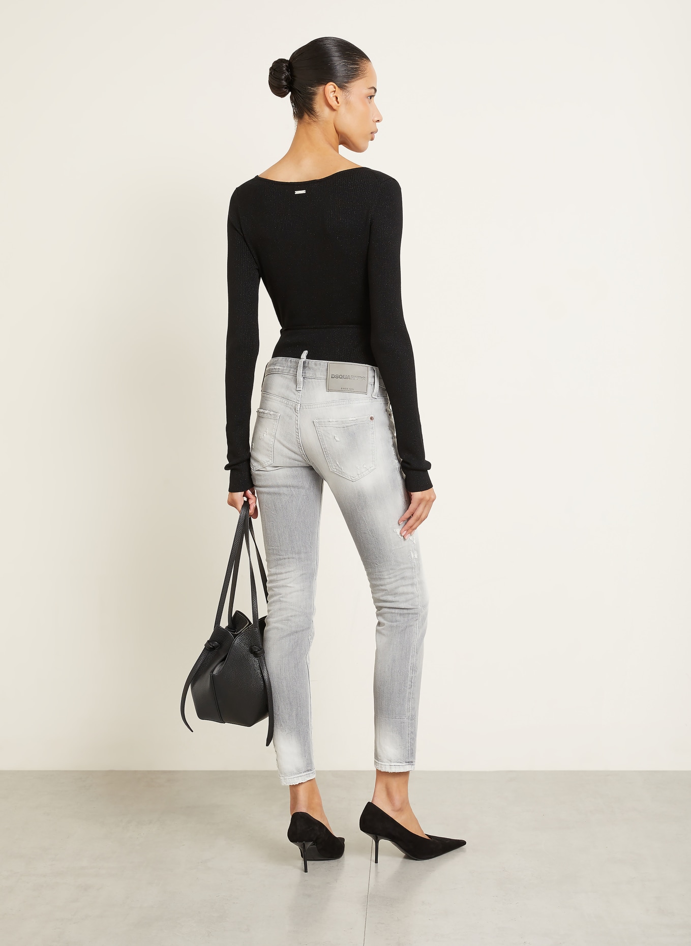 DSQUARED2 Skinny Jeans: 852 GREY