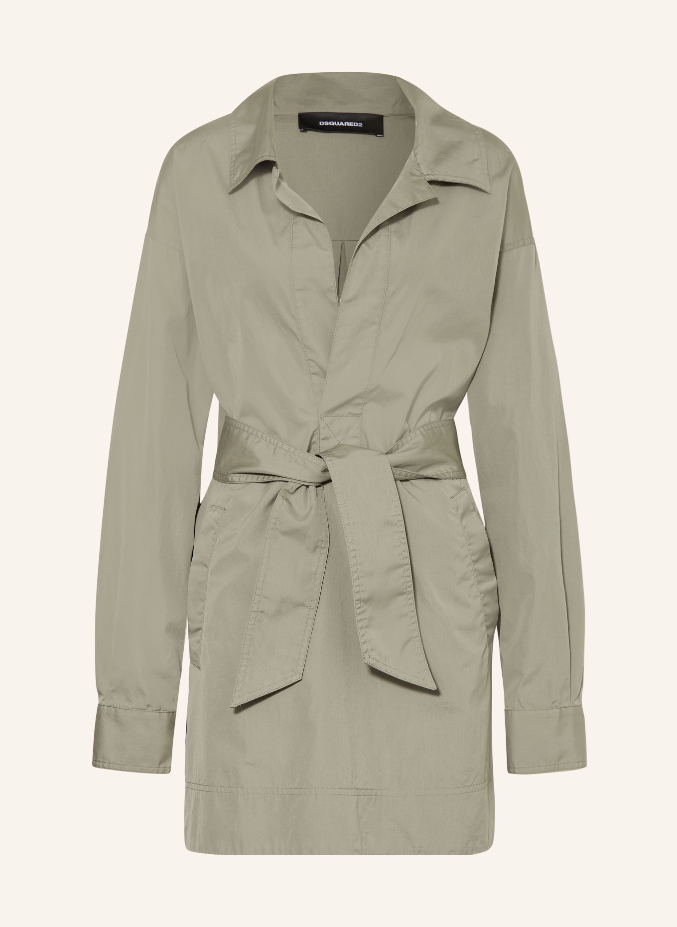 DSQUARED2 Hemdblusenkleid: OLIV