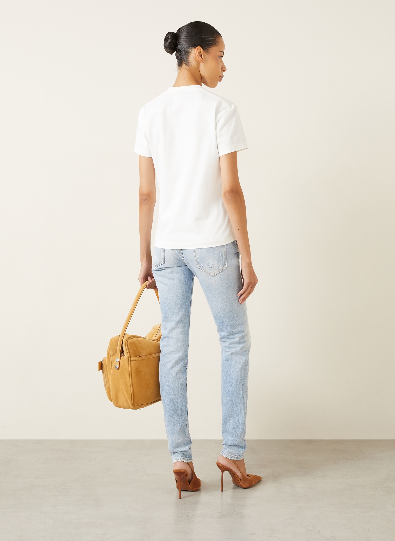 DSQUARED2 T-Shirt SIGNATURE JUST RIGHT FIT: WEISS