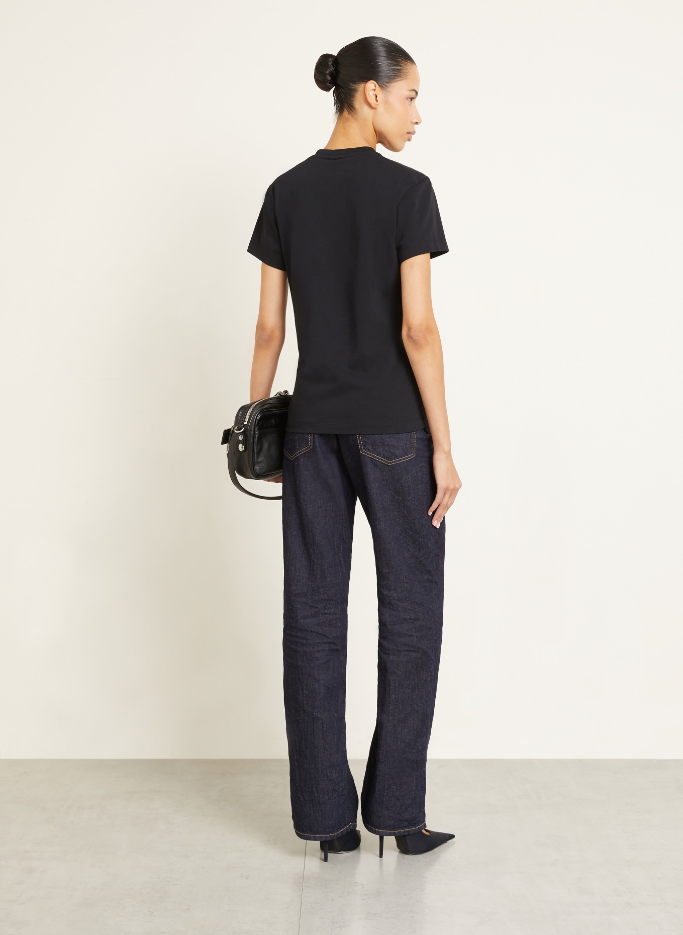 DSQUARED2 T-Shirt SIGNATURE JUST RIGHT FIT: SCHWARZ