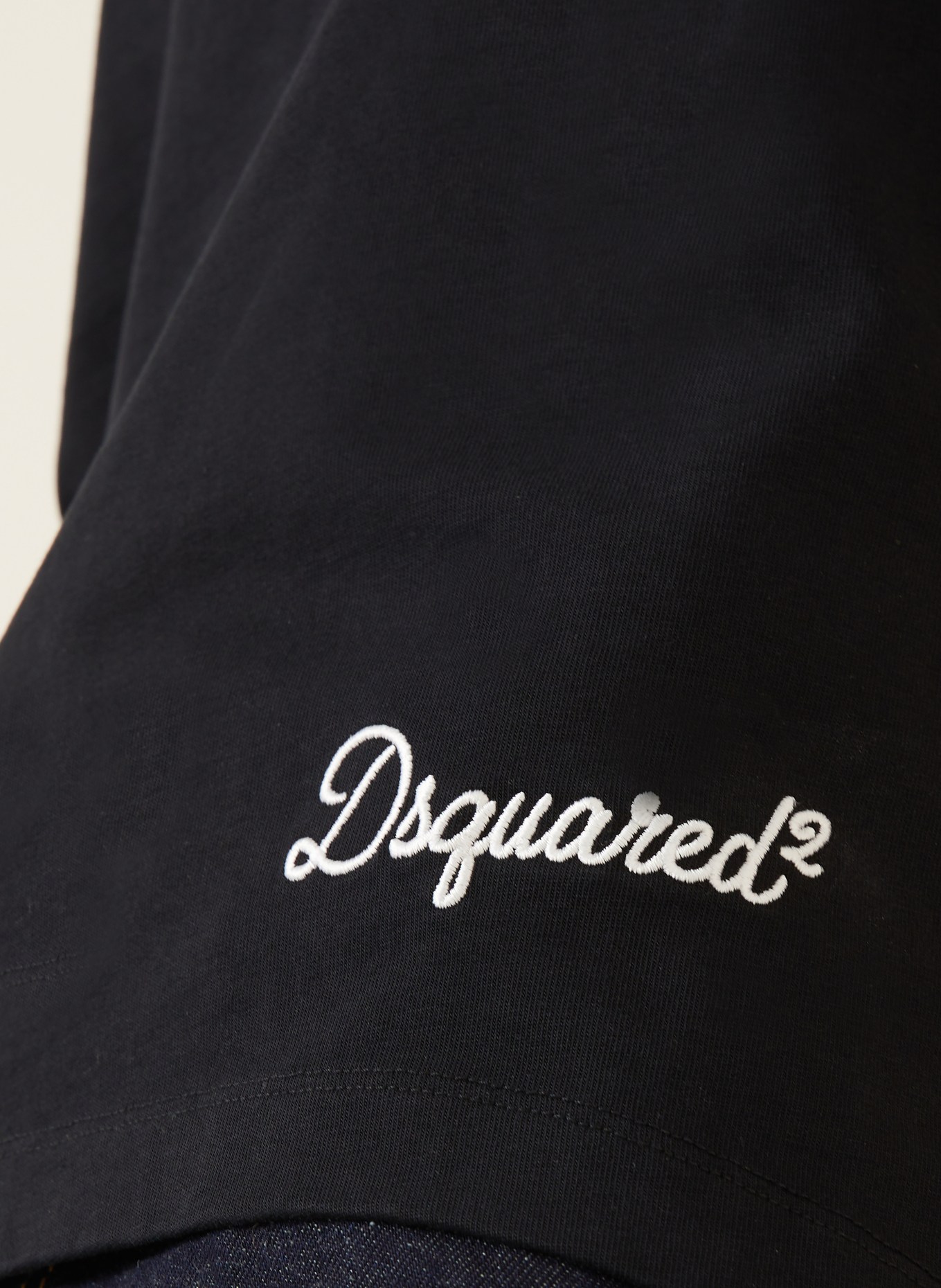 DSQUARED2 T-Shirt SIGNATURE JUST RIGHT FIT: SCHWARZ