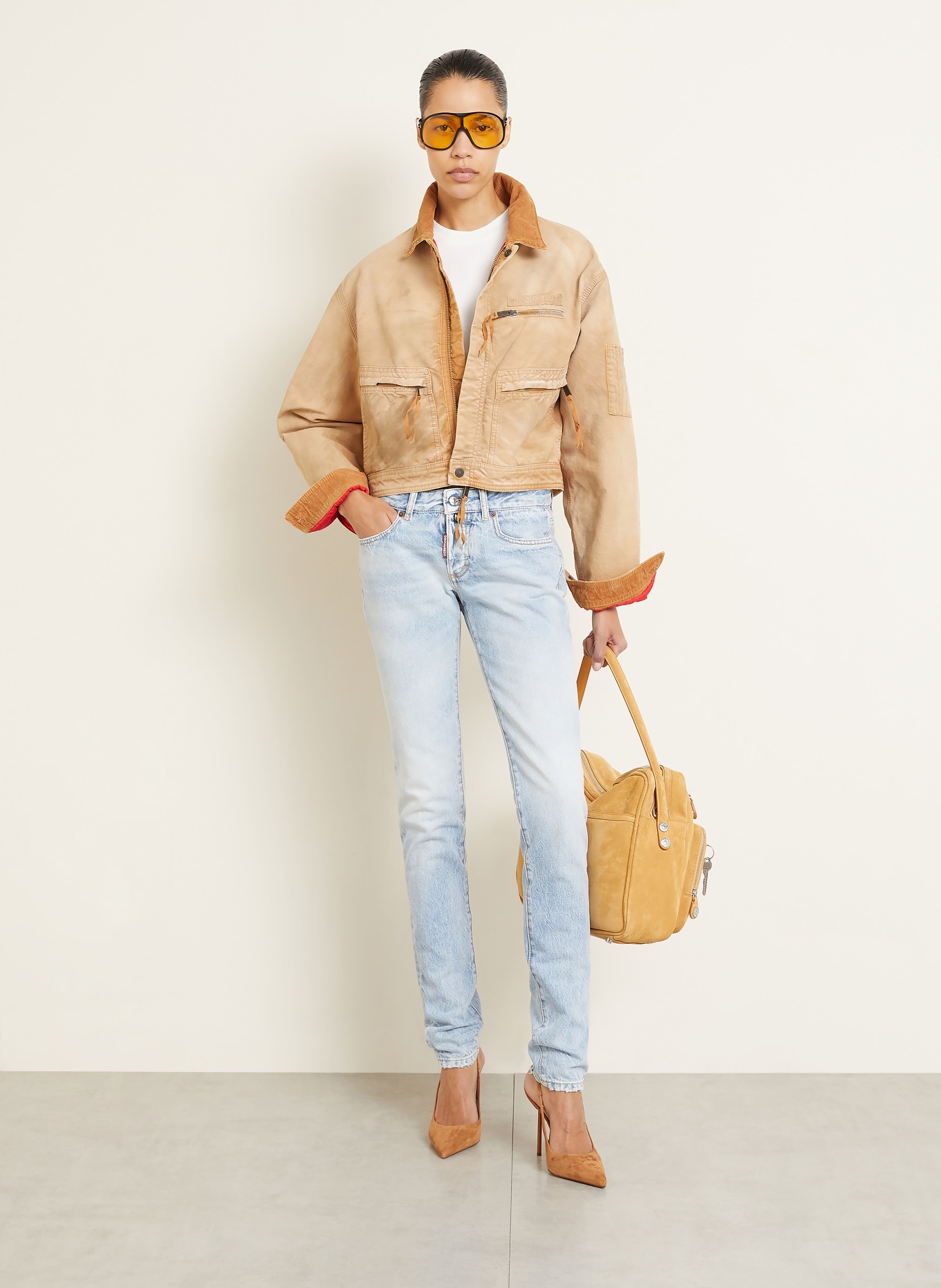 DSQUARED2 Blouson: CAMEL