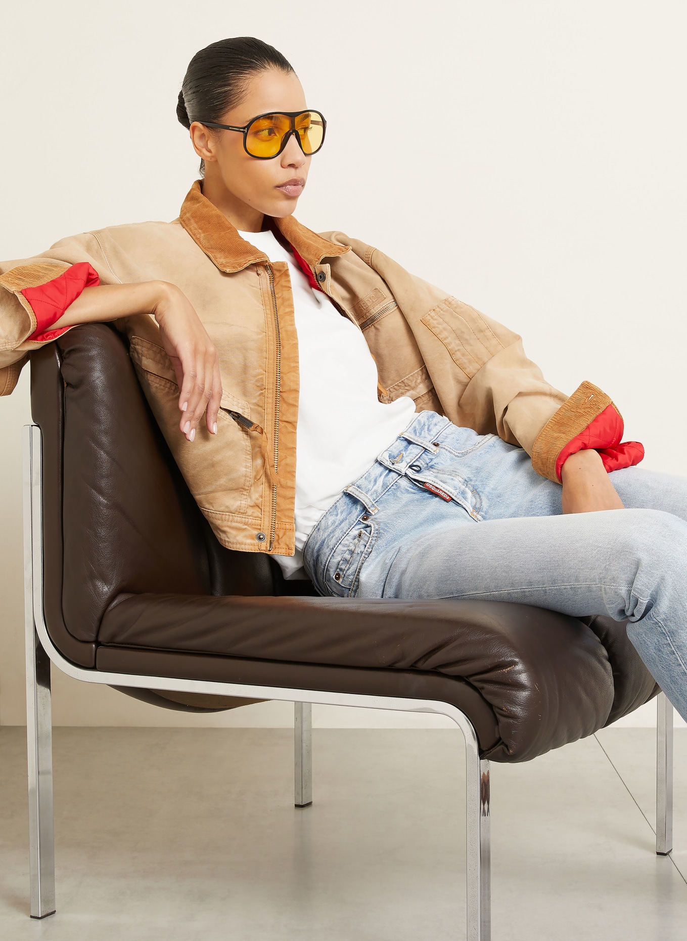 DSQUARED2 Blouson: CAMEL