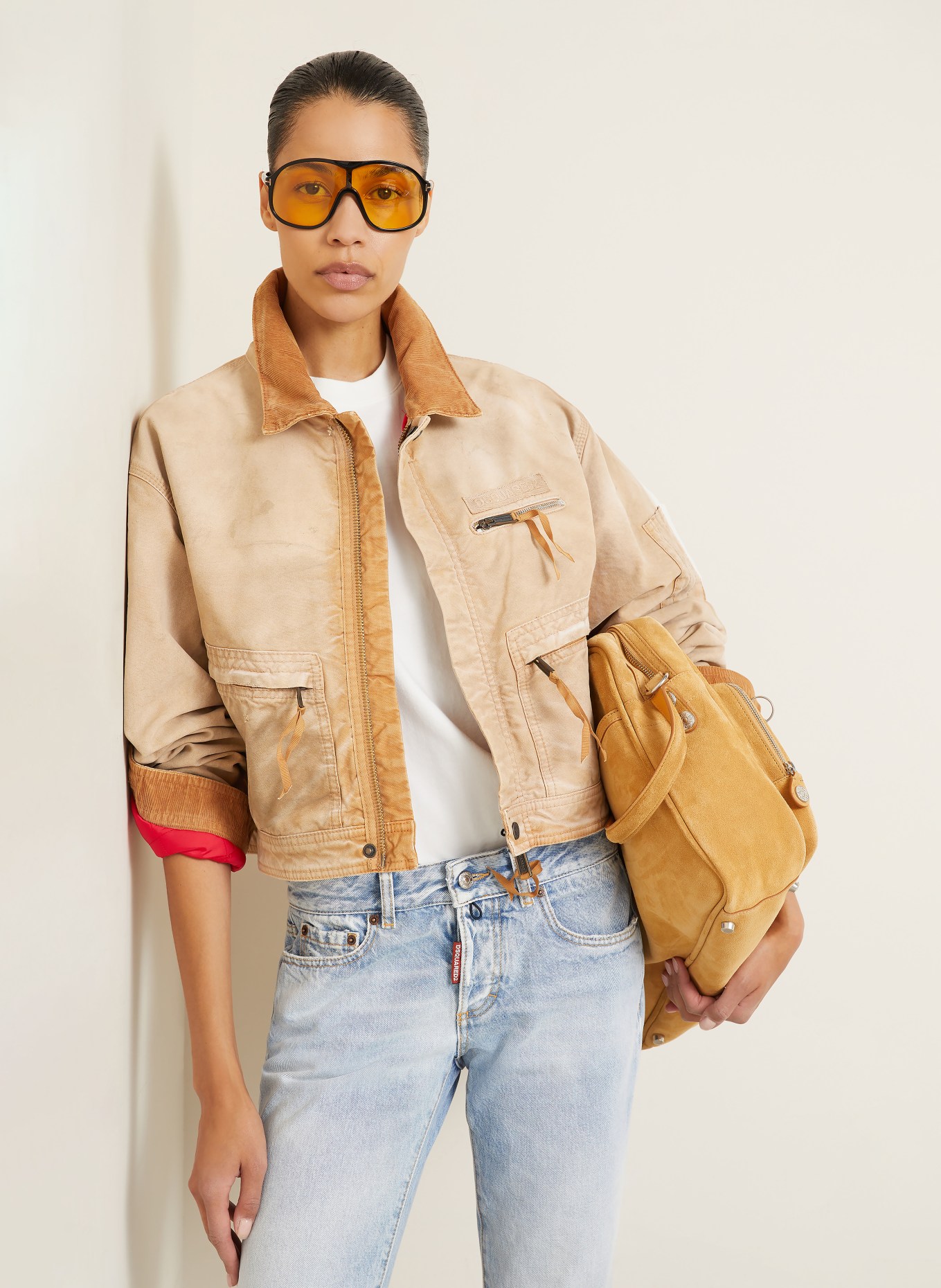 DSQUARED2 Blouson: CAMEL