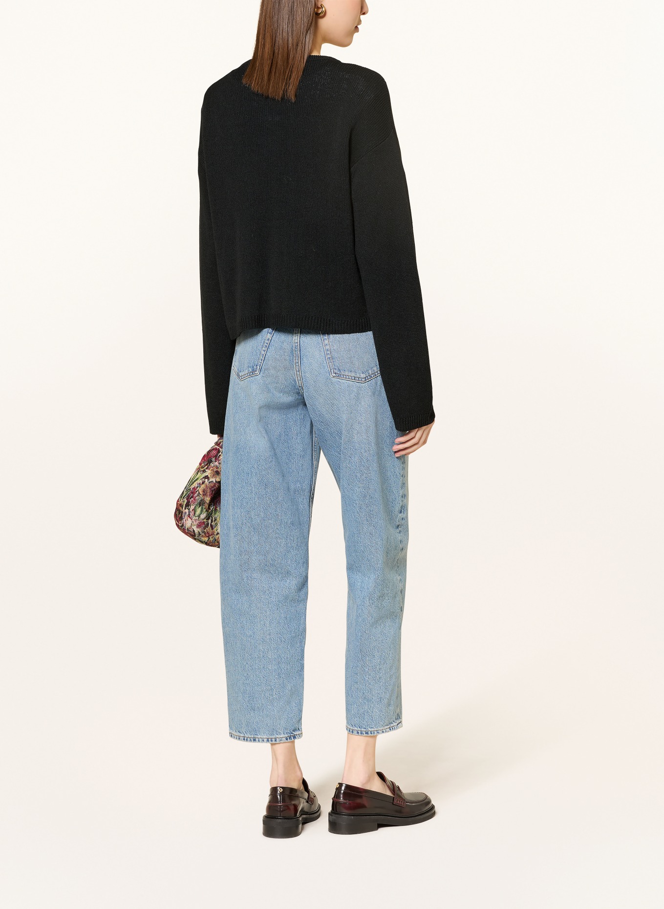 MRS & HUGS Strickjacke: SCHWARZ