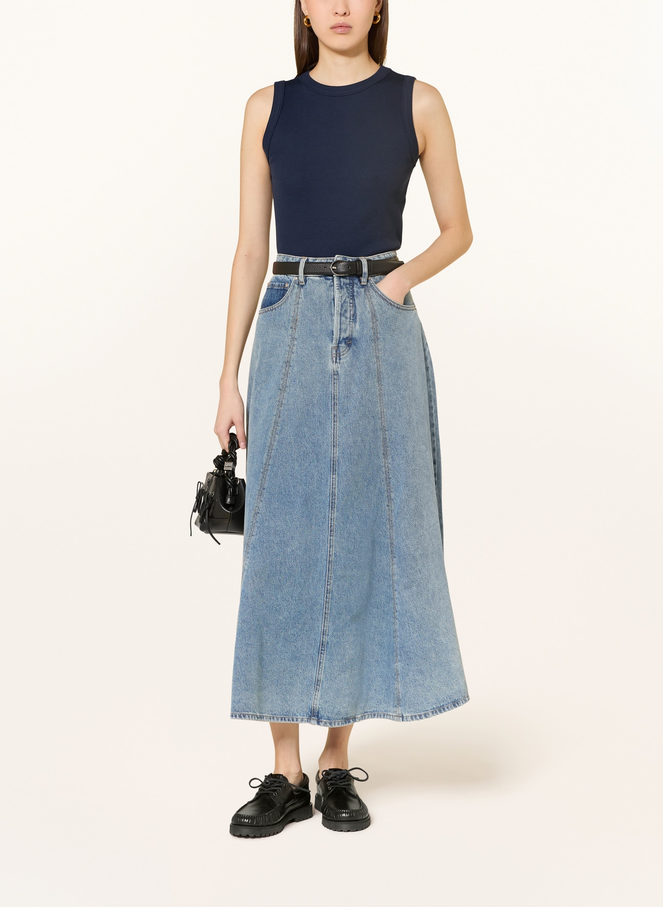 MRS & HUGS Top: DUNKELBLAU