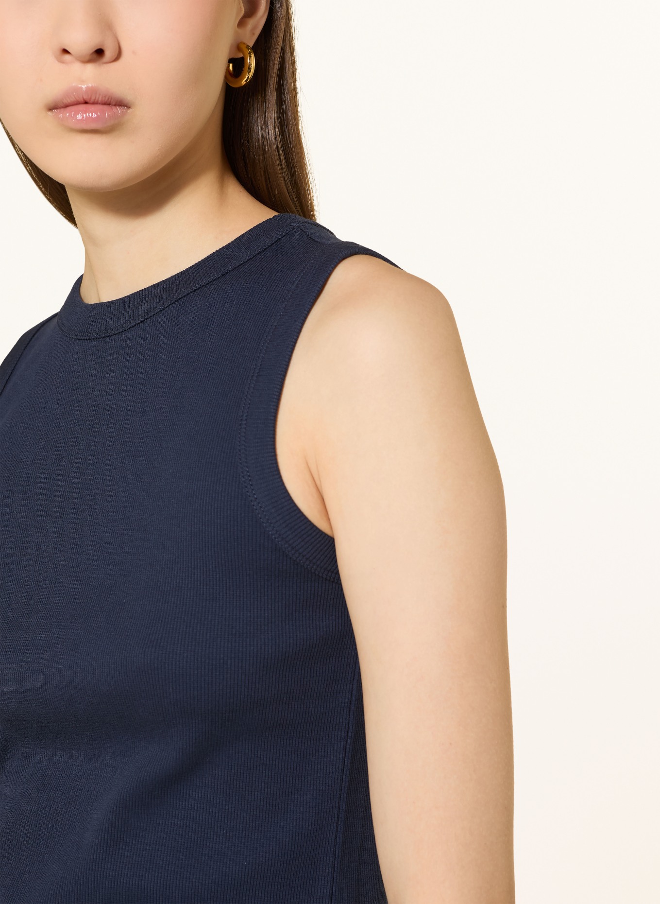 MRS & HUGS Top: DUNKELBLAU