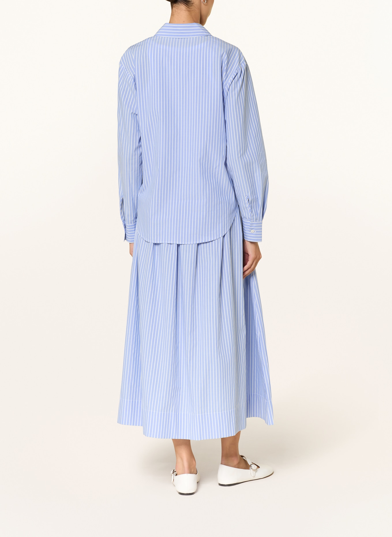 lilienfels skirt: LIGHT BLUE / WHITE