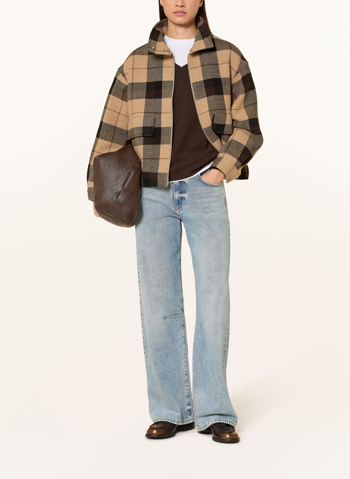 PNTS Dżinsy z szerokimi nogawkami THE LOOSE: 27 27