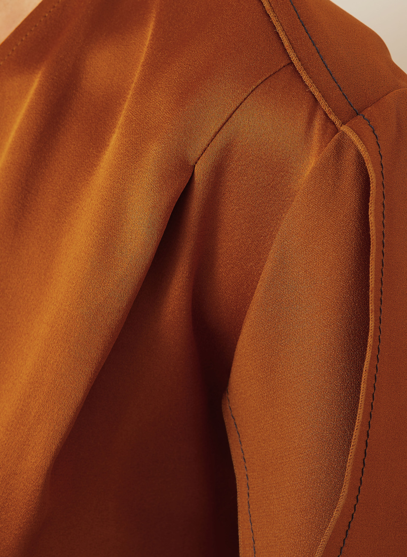 VICTORIA BECKHAM Cocktailkleid: DUNKELORANGE