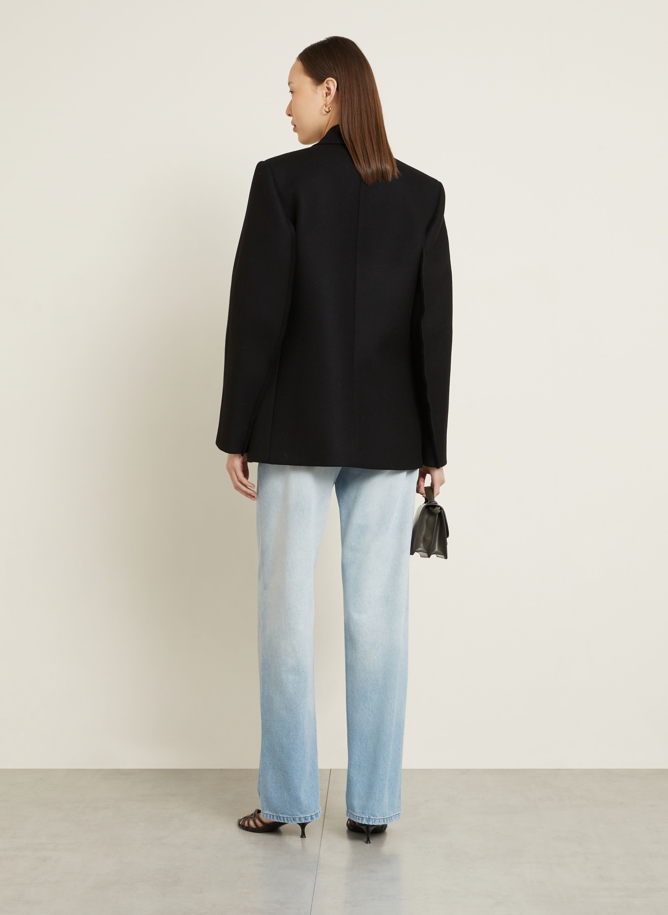 VICTORIA BECKHAM Straight Jeans HARPER: 8803 Heritage Blue