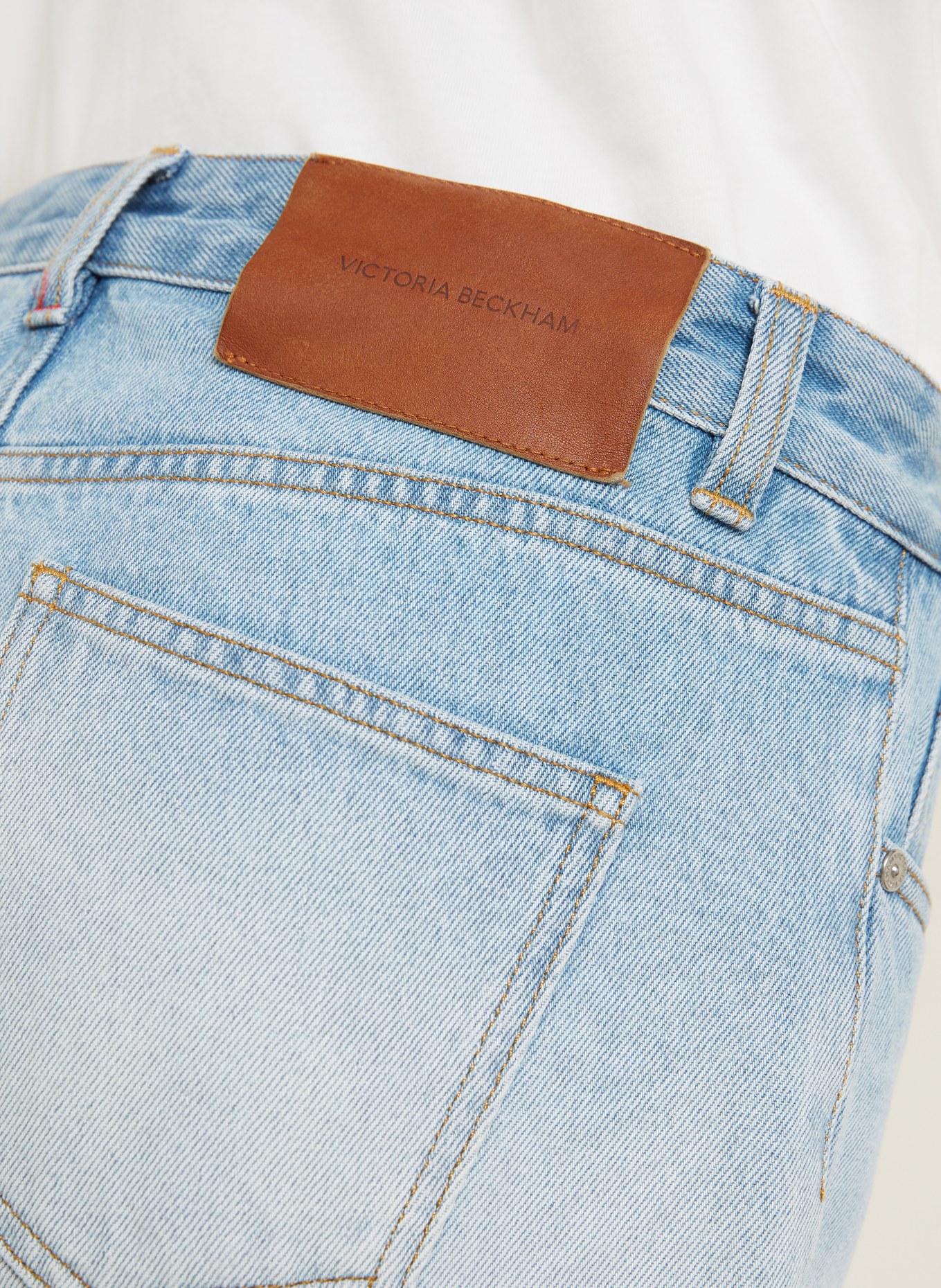 VICTORIA BECKHAM Straight Jeans HARPER: 8803 Heritage Blue
