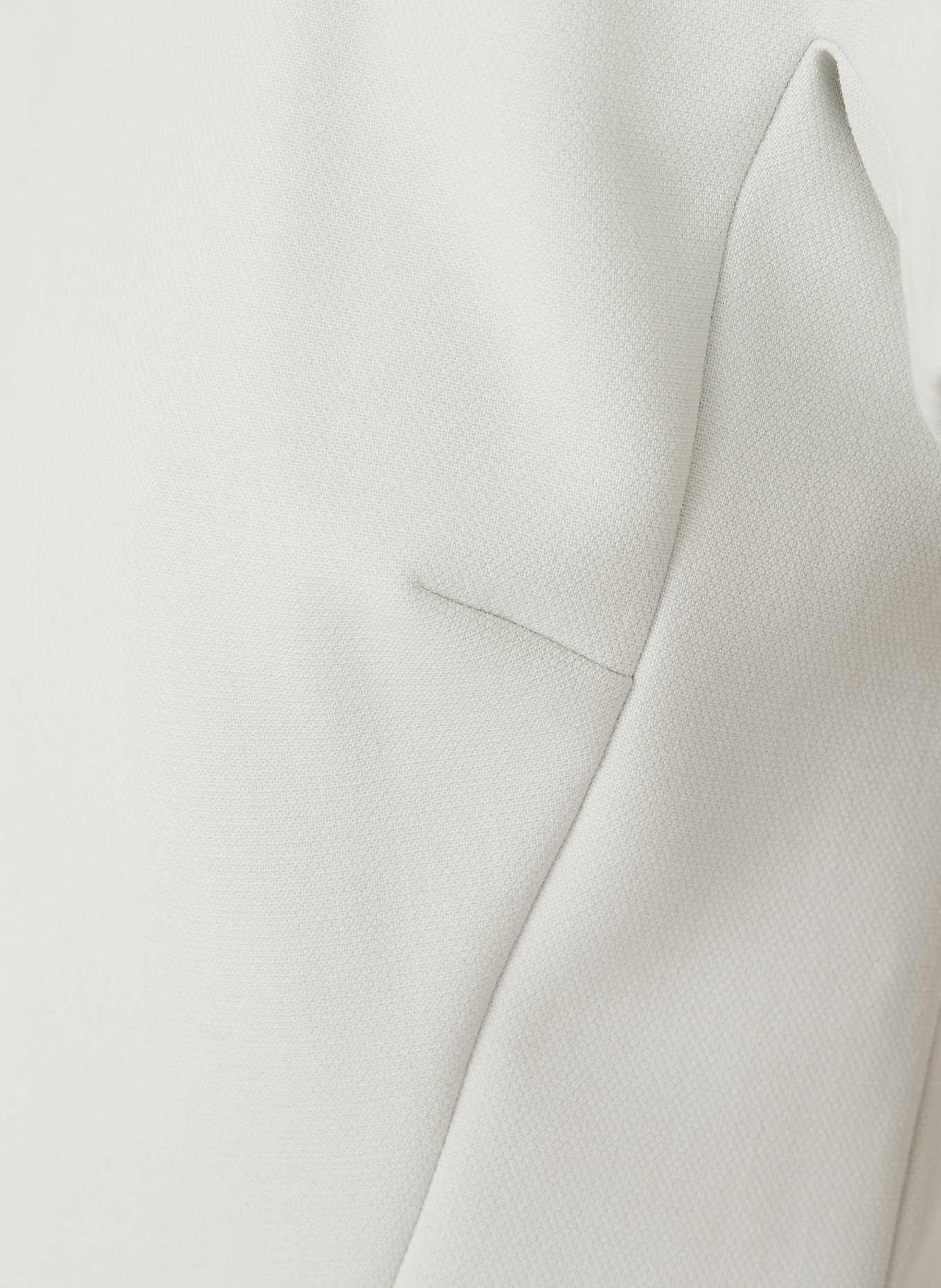 VICTORIA BECKHAM Etuikleid: ECRU / SILBER