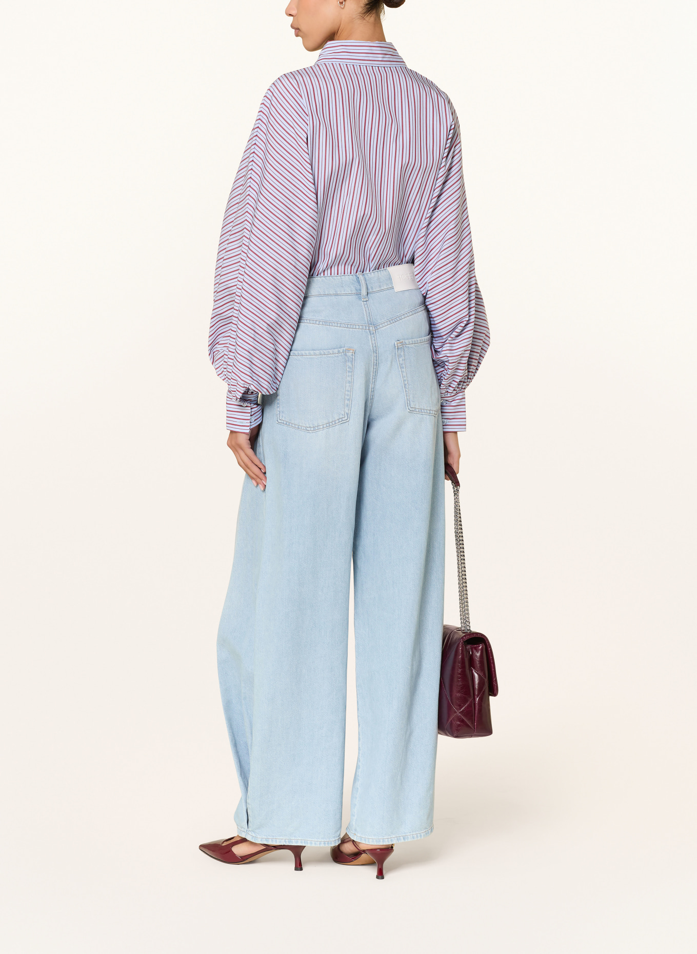 ROSSI Straight Jeans TAYRA: 810 HELLBLAU