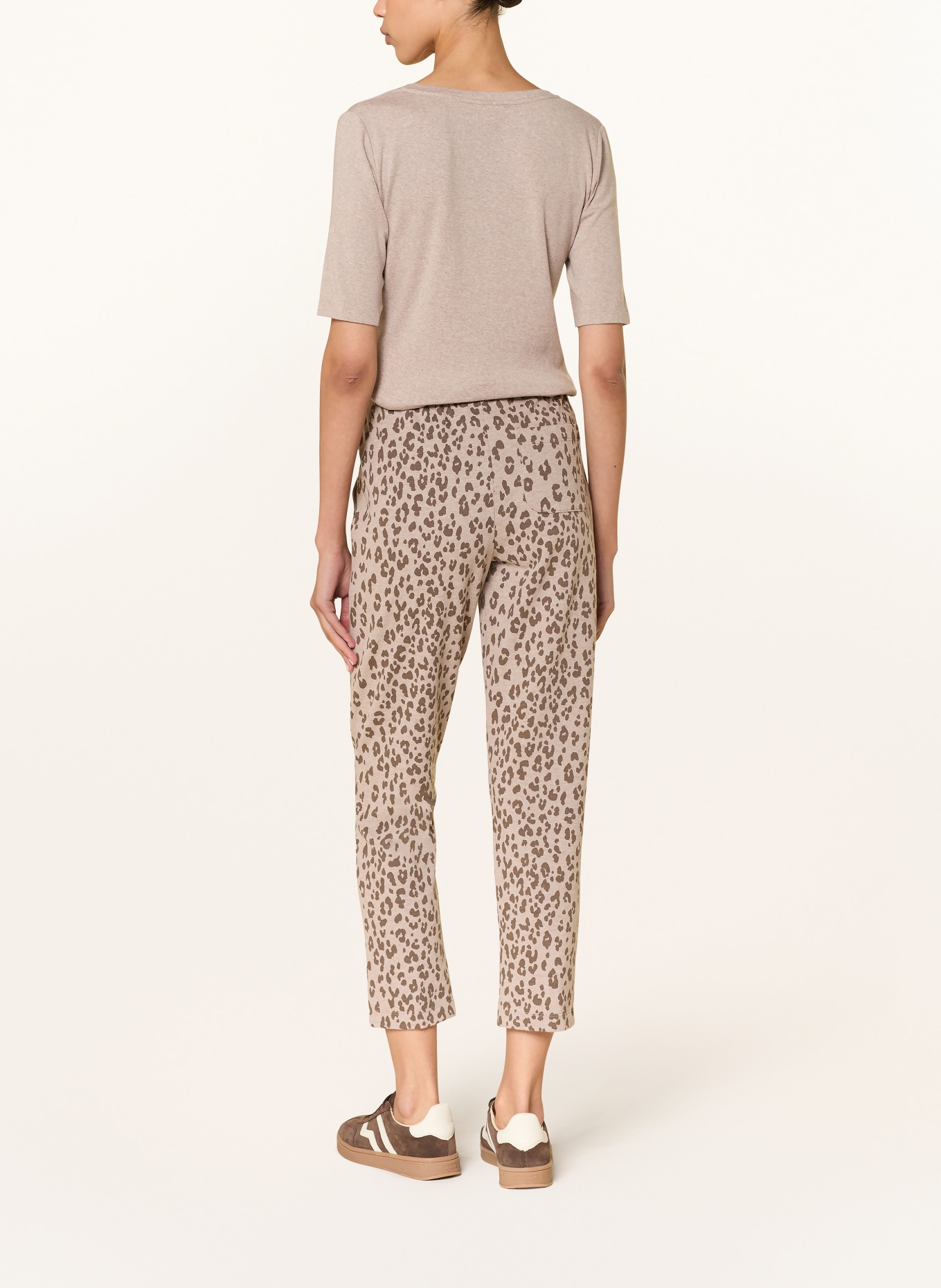 Juvia Pantalon de survêtement STINA: BEIGE / MARRON