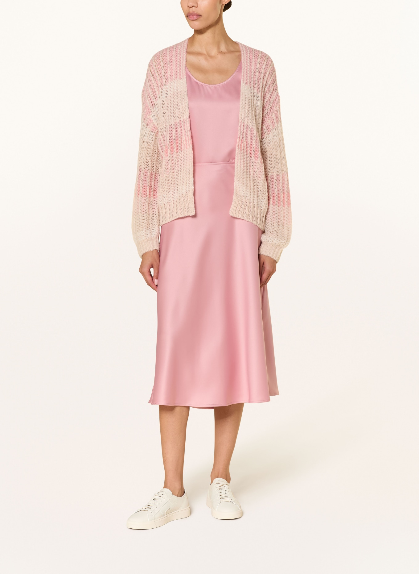 Juvia Strickhülle FABIOLA: BEIGE / ROSÉ