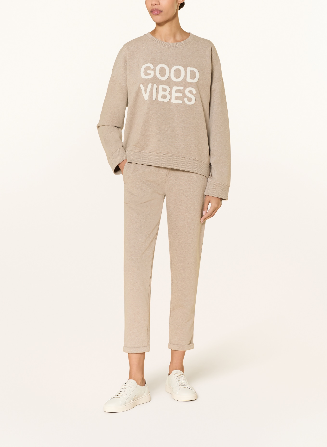 Juvia Sweatshirt AIMÉE: BEIGE / ECRU