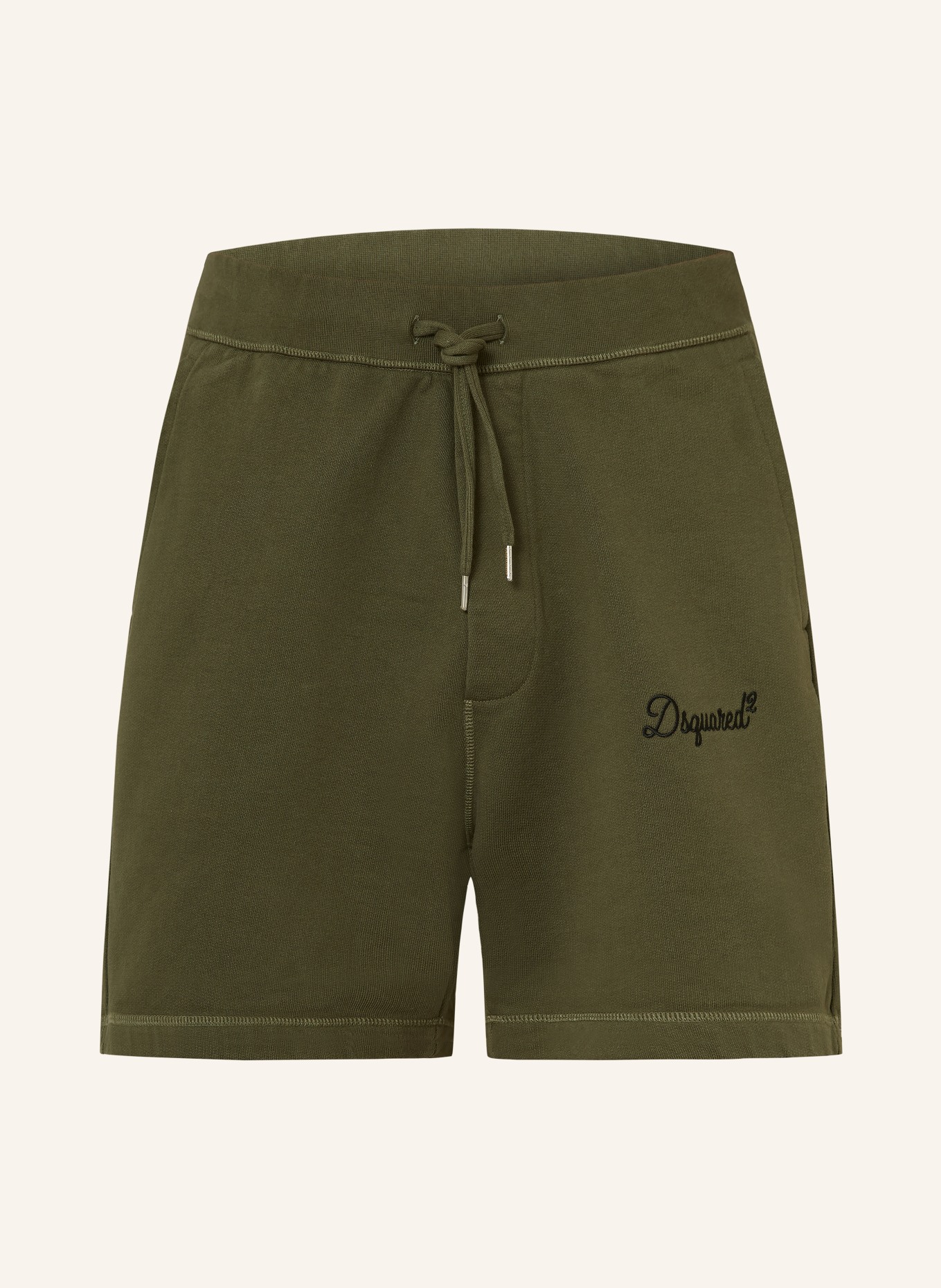 DSQUARED2 sweat shorts: OLIVE