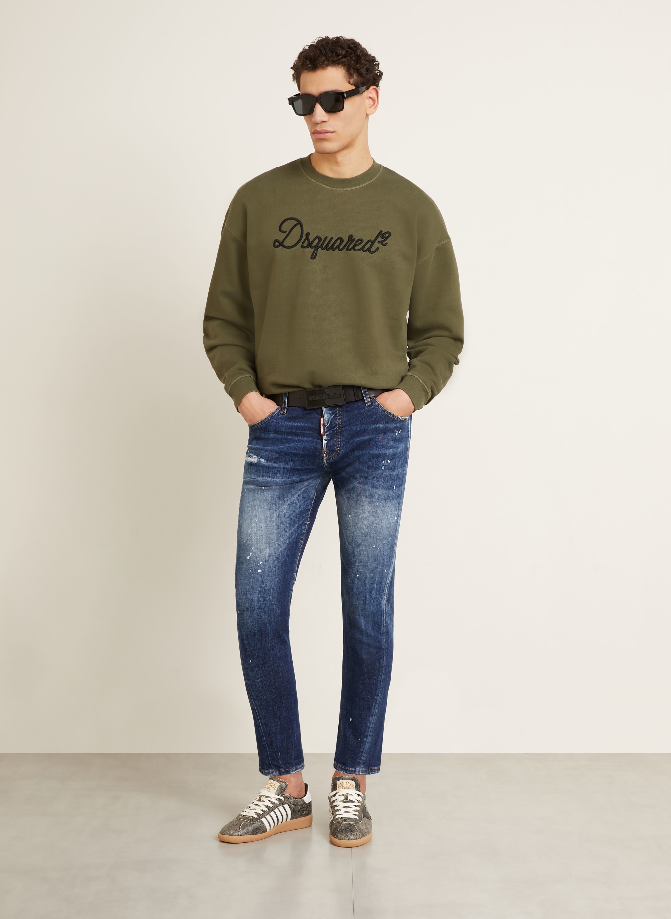 DSQUARED2 Jeans Slim Fit: 470 NAVY BLUE