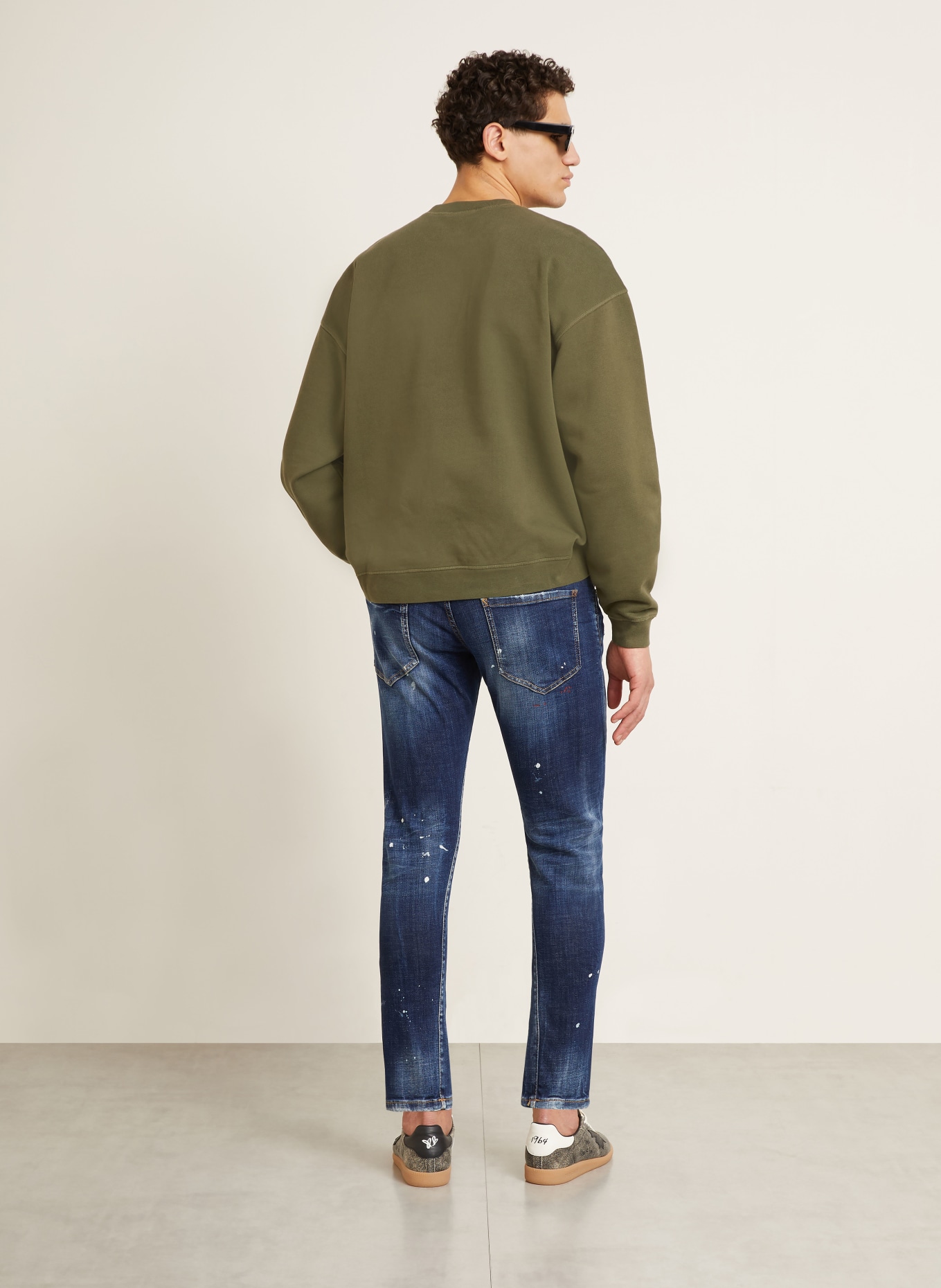 DSQUARED2 Jeans Slim Fit: 470 NAVY BLUE