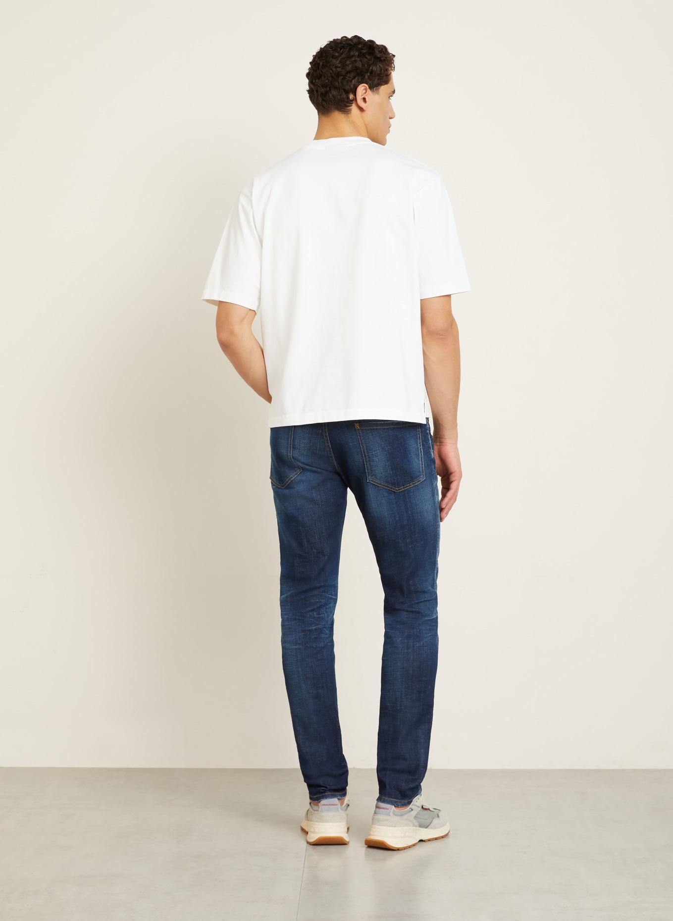 DSQUARED2 Jeans TEDDY Extra Slim Fit: 470 NAVY BLUE