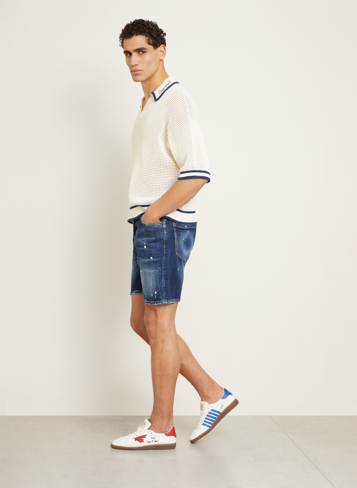 DSQUARED2 Jeansshorts MARINE: 470 NAVY BLUE