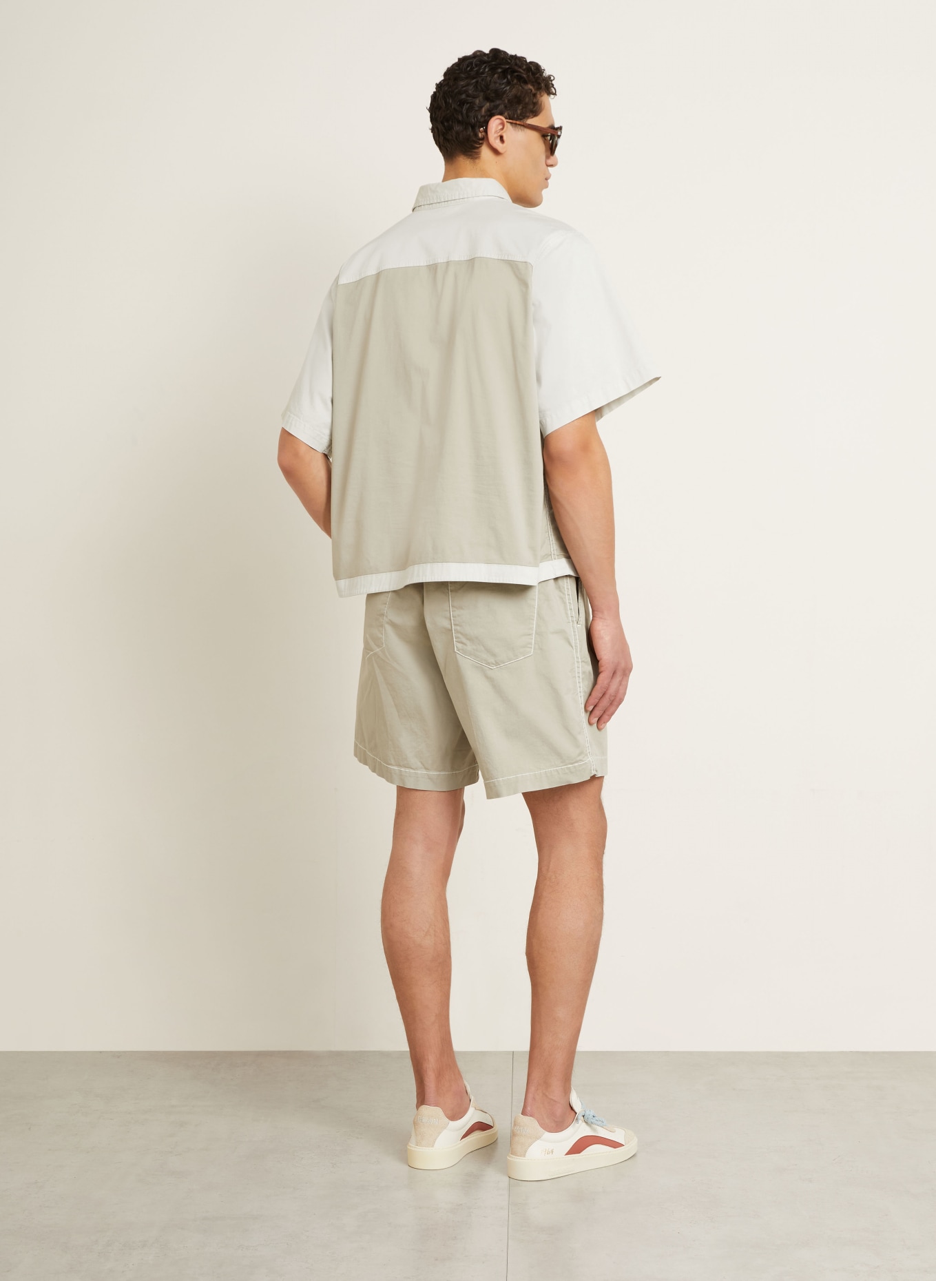 DSQUARED2 Shorts: BEIGE / ECRU