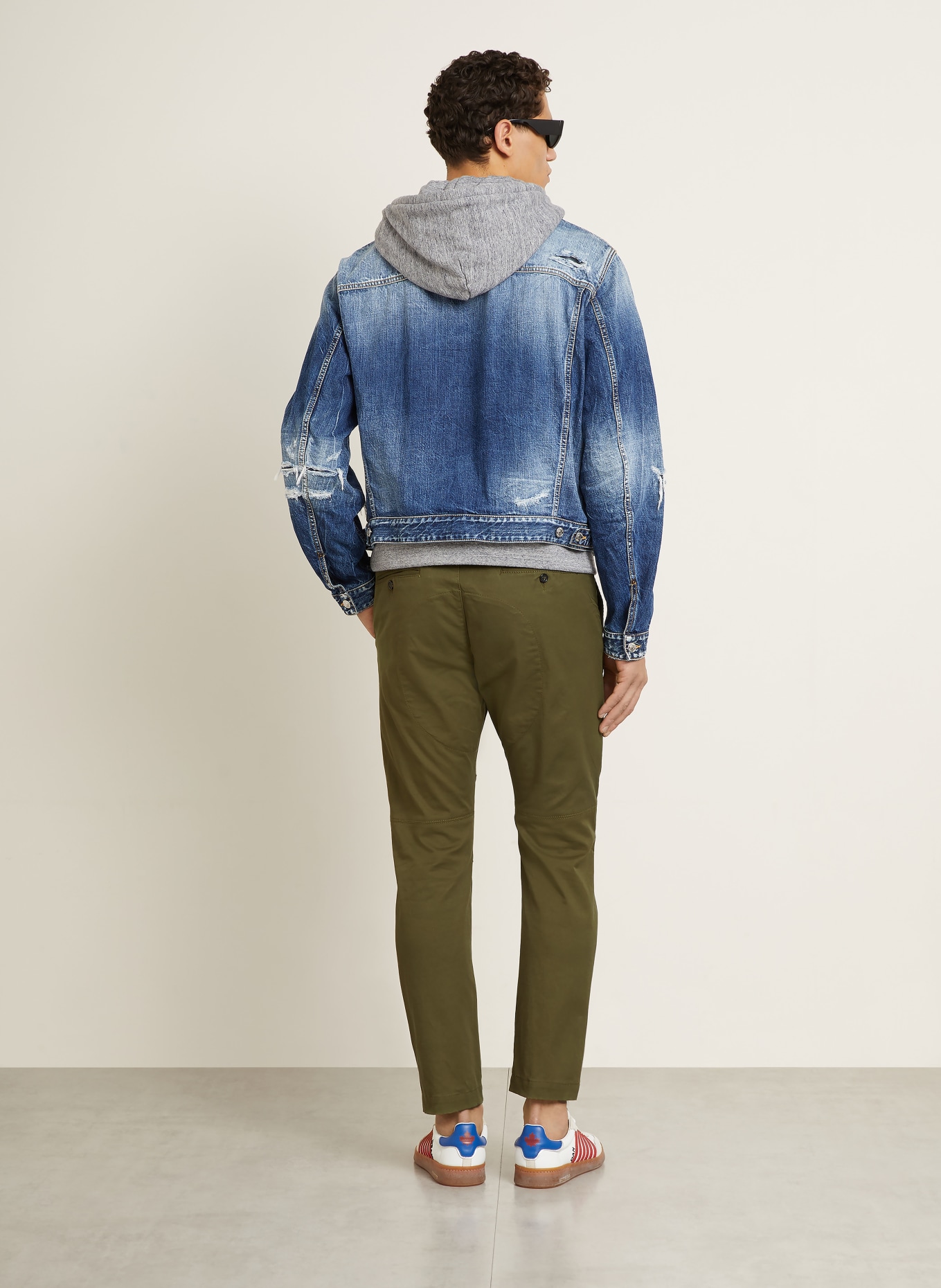 DSQUARED2 Chino Slim Fit: KHAKI