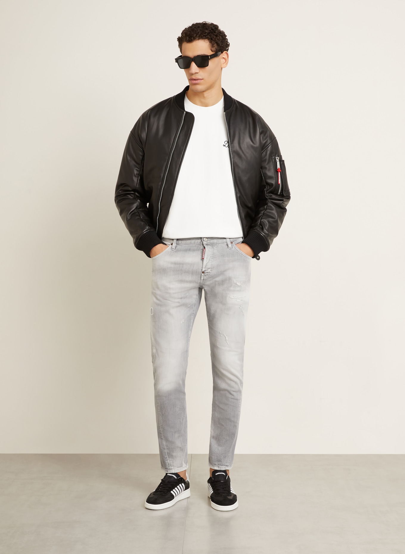 DSQUARED2 Jeans Slim Fit: 852 GREY