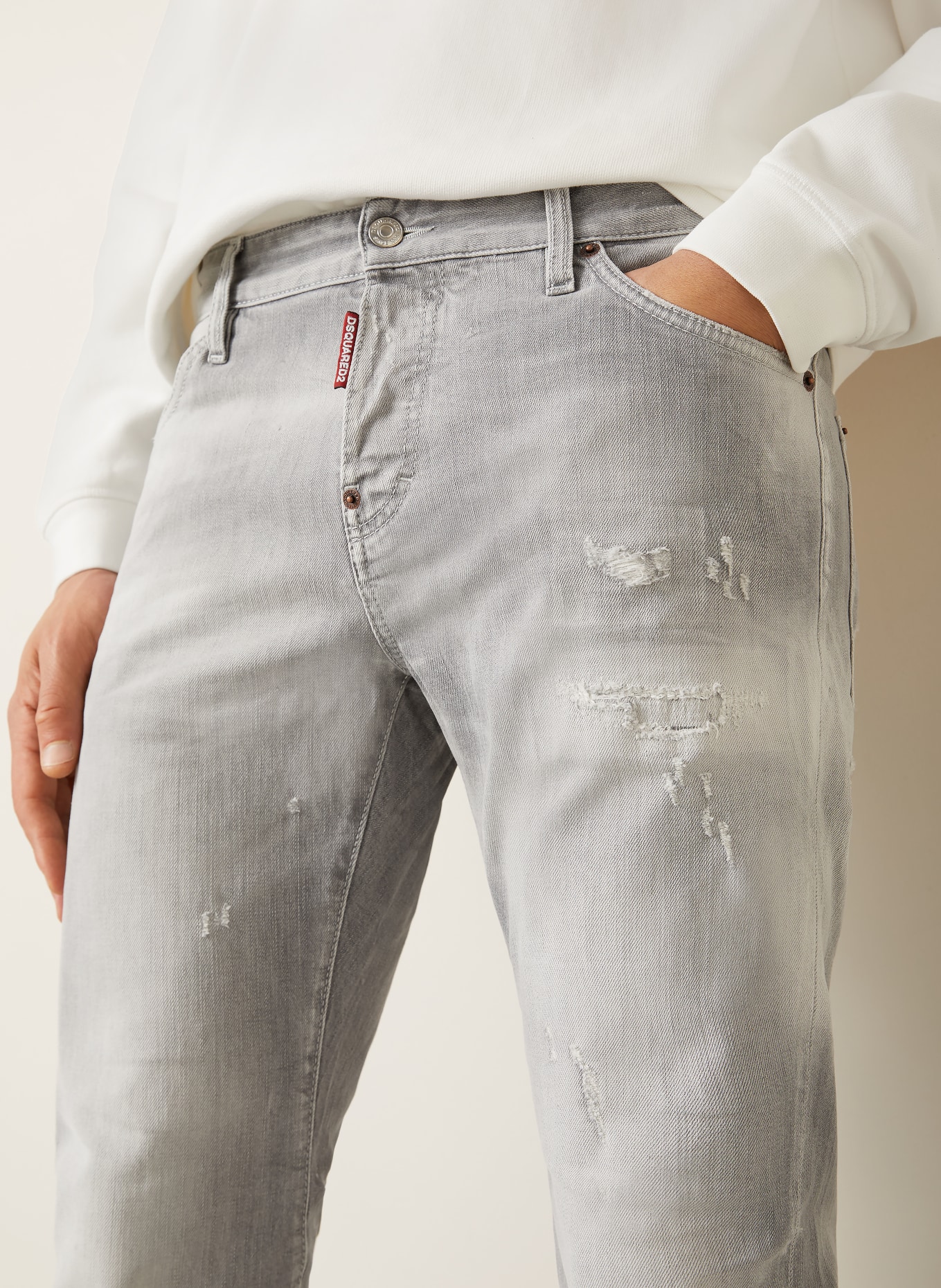 DSQUARED2 Jeans Slim Fit: 852 GREY