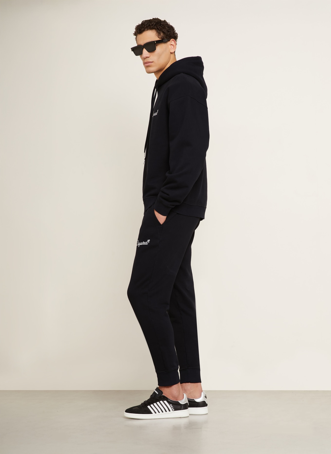 DSQUARED2 sweatpants: BLACK