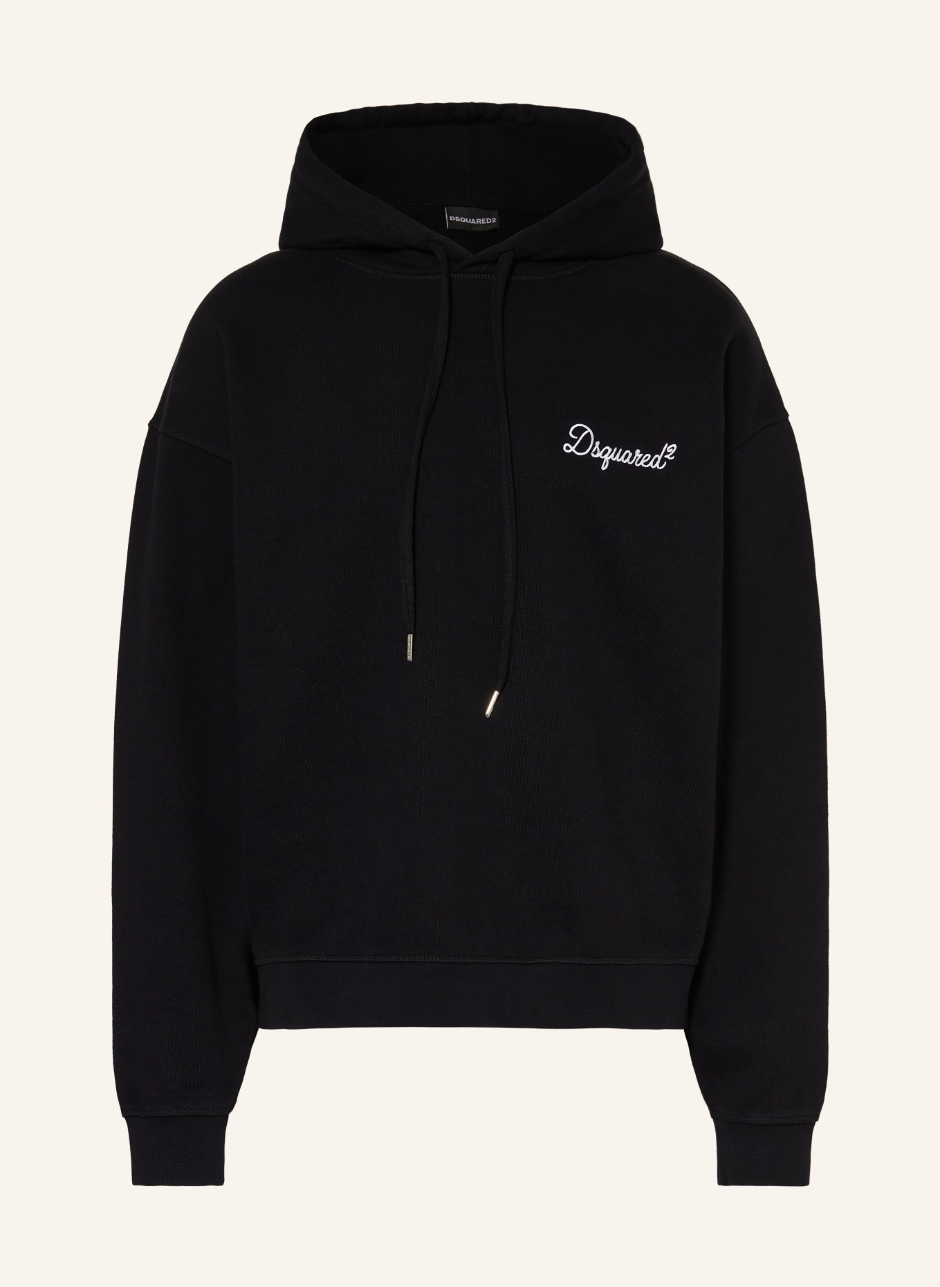 DSQUARED2 Hoodie: SCHWARZ