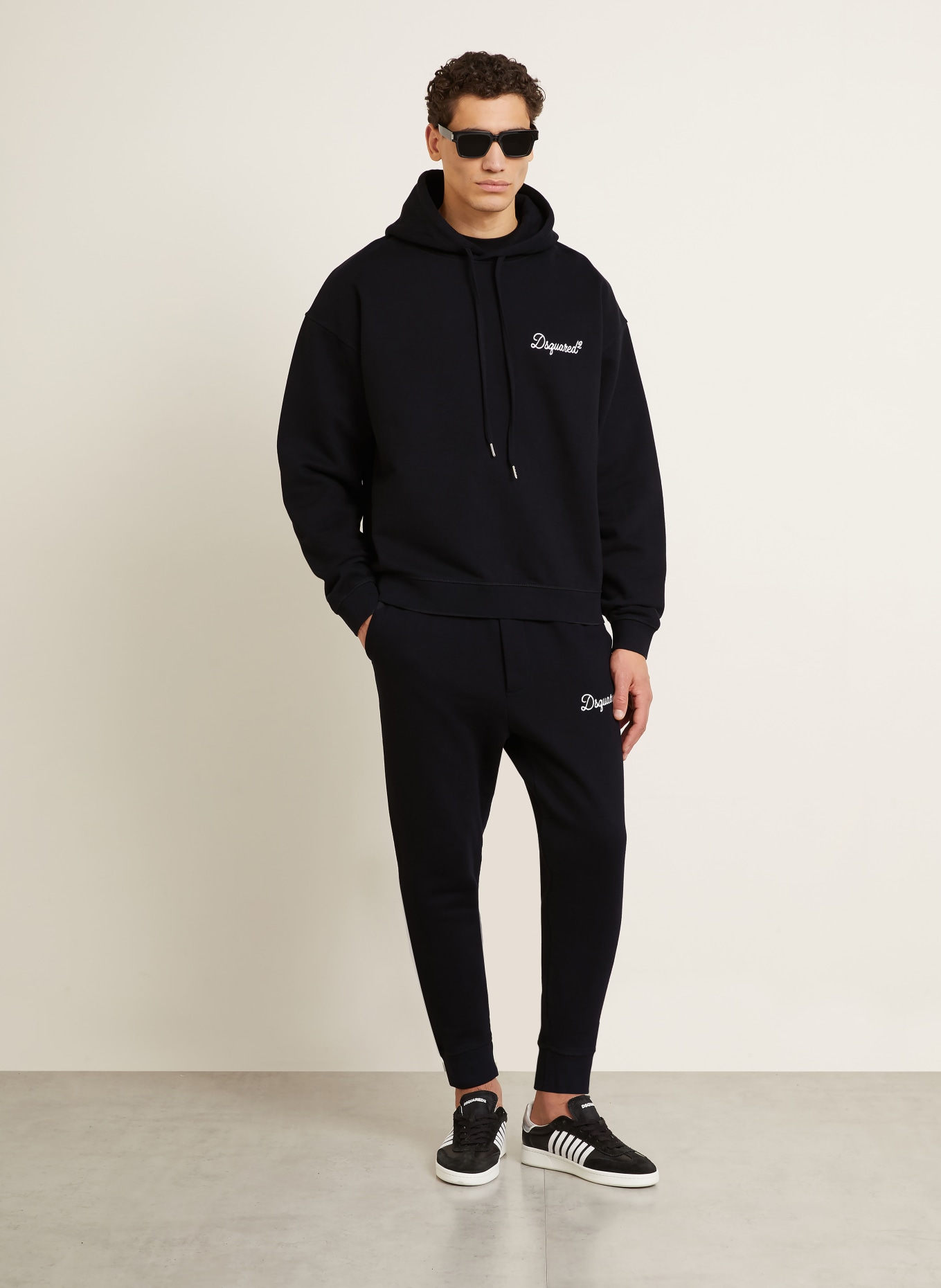 DSQUARED2 Hoodie: SCHWARZ