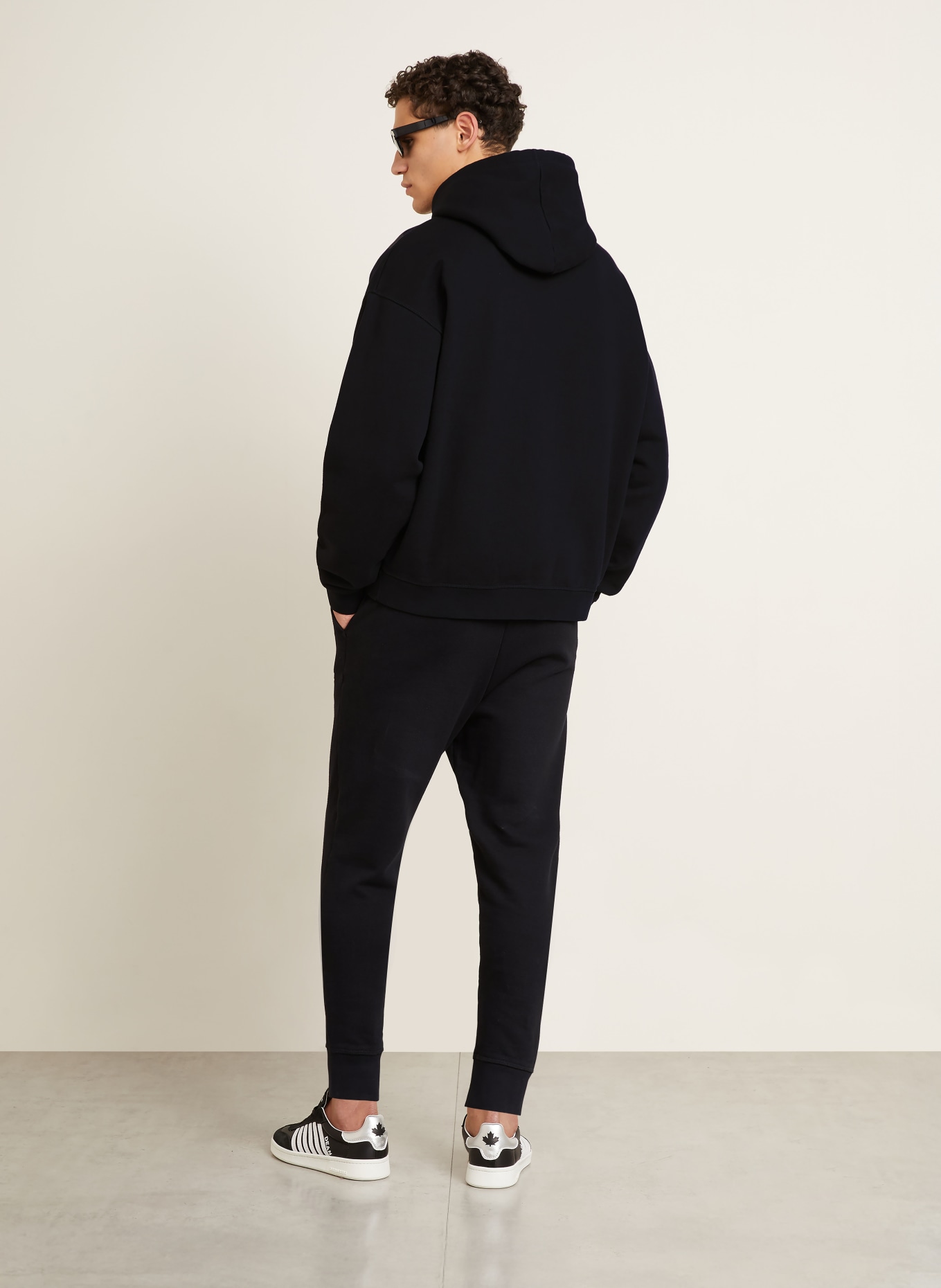 DSQUARED2 Hoodie: SCHWARZ
