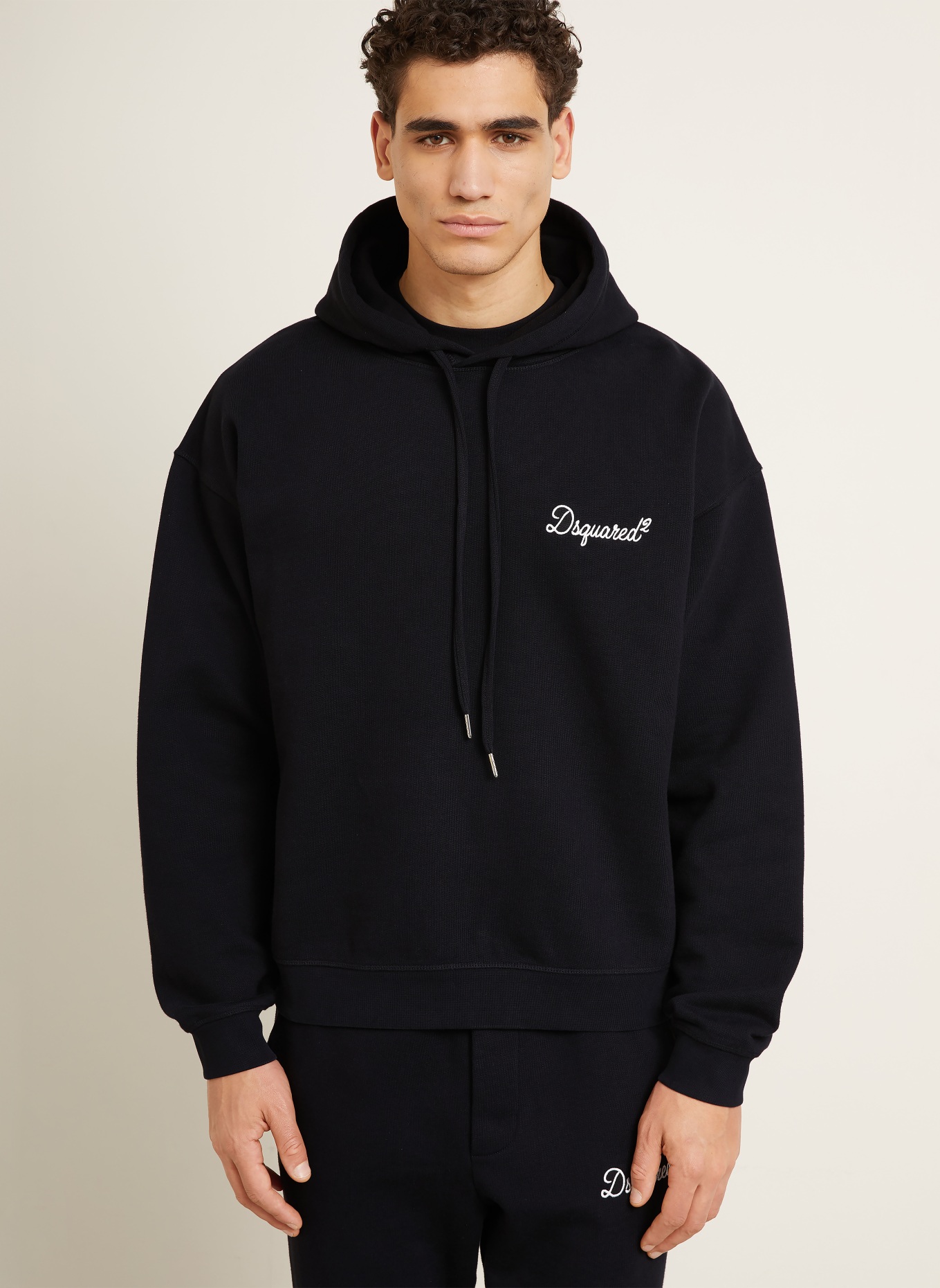 DSQUARED2 Hoodie: SCHWARZ