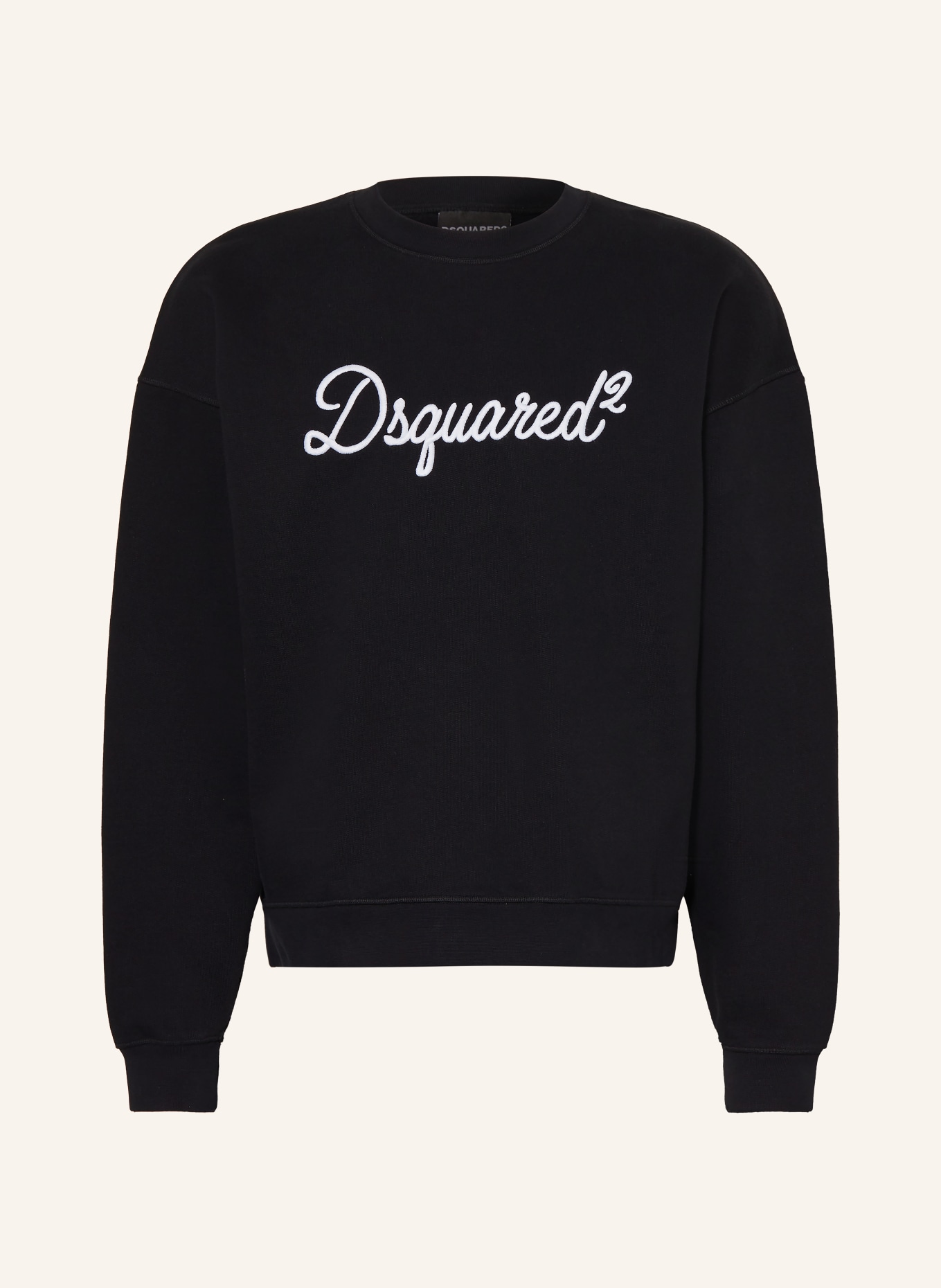 DSQUARED2 Sweatshirt: SCHWARZ
